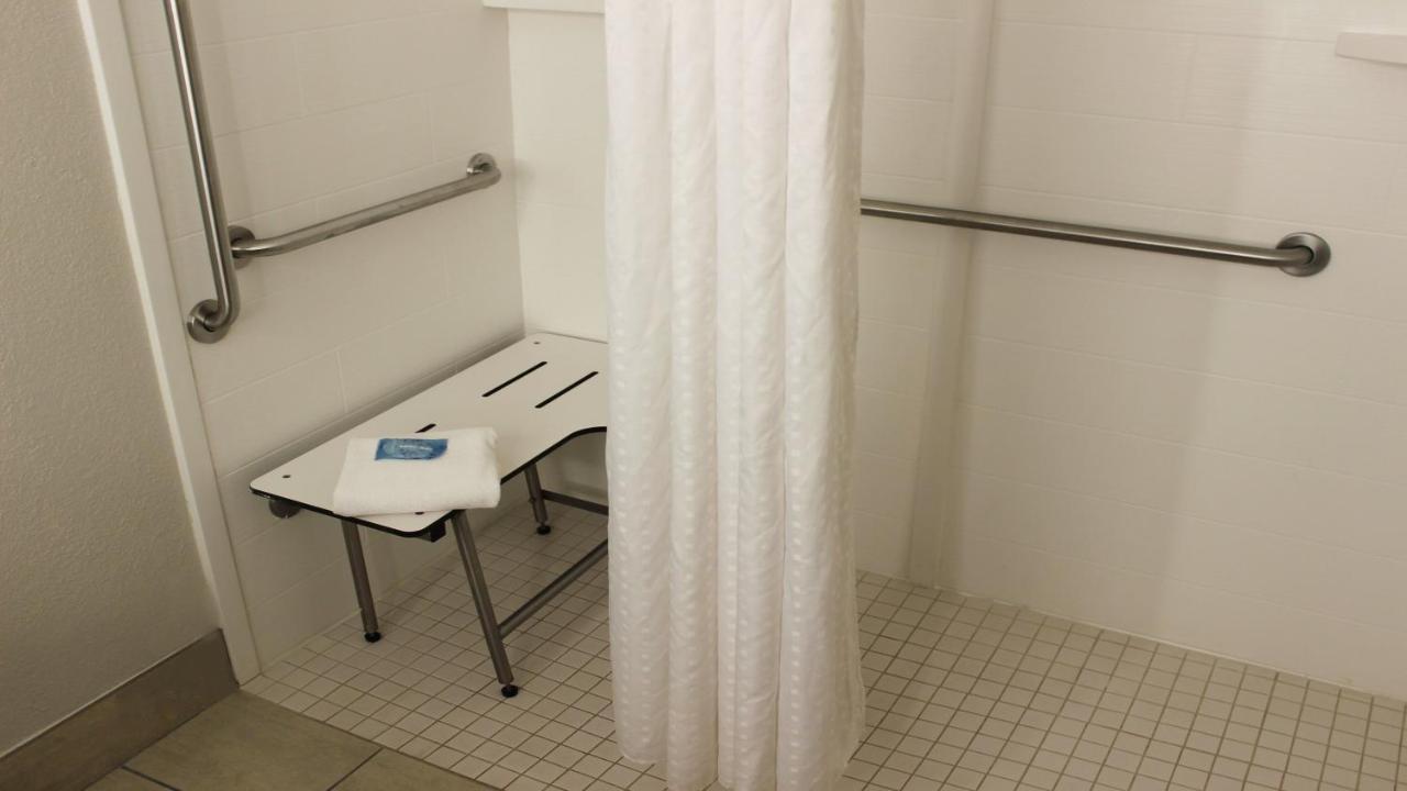 Standard King Room Roll Shower Communications Access
