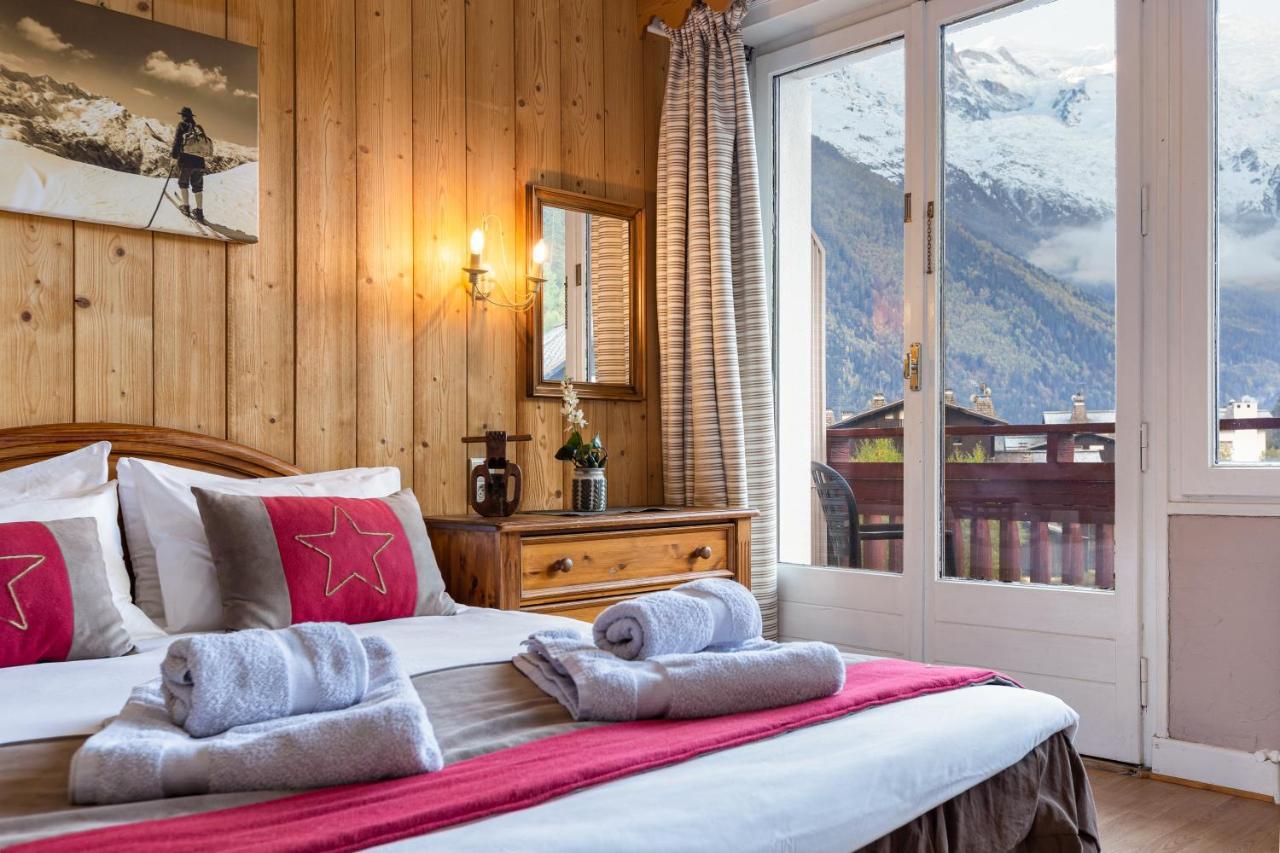 Chambre Double ou Lits Jumeaux - Vue sur Mont-Blanc