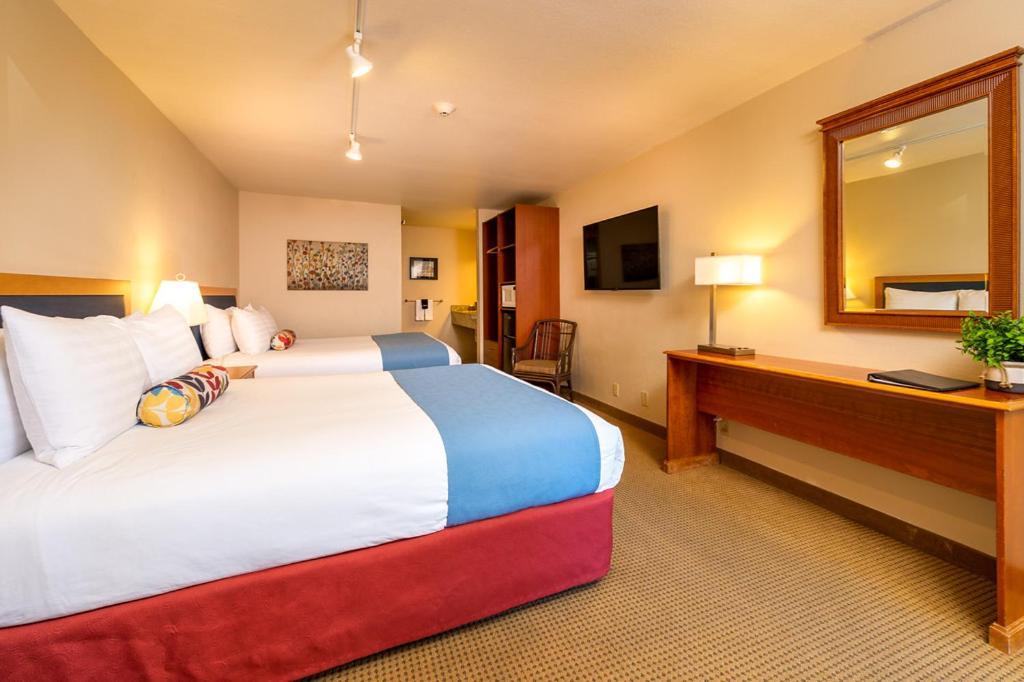 Queen Room with Two Queen Beds at the Obertal Inn