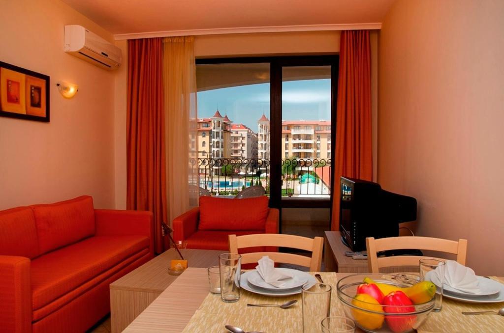 One-Bedroom Apartment Balcony