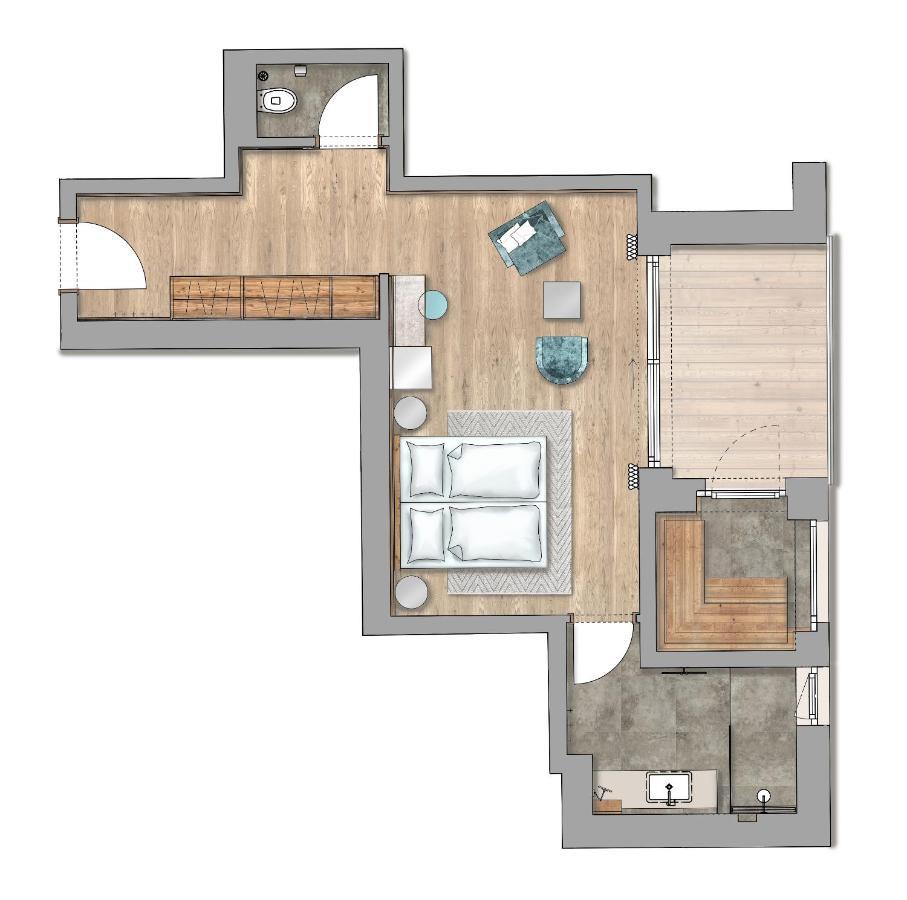 Suite mit Sauna