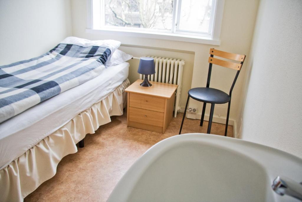 Eenpersoonskamer met Gedeelde Badkamer