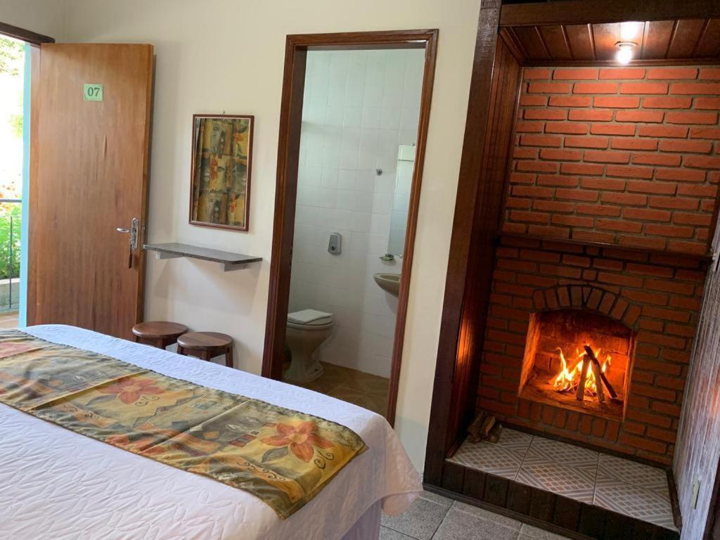 Queen Room Fireplace