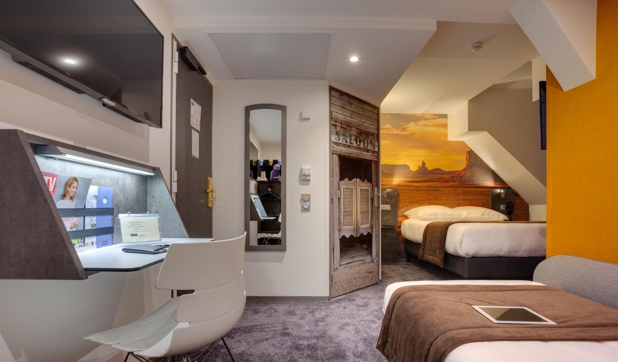 Chambre Triple avec 1 Lit Double et 1 Lit Simple
