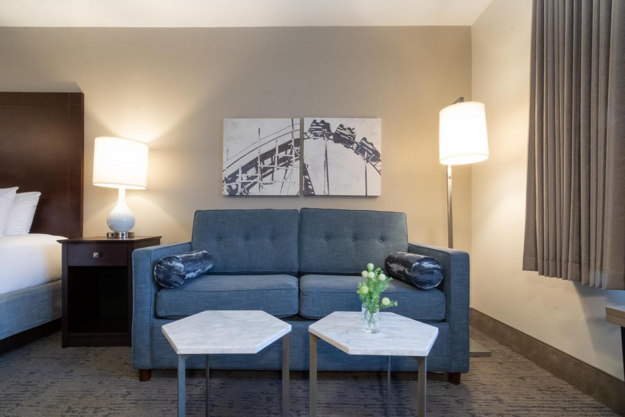 Extended King Suite Sleeper Sofa Kitchenette