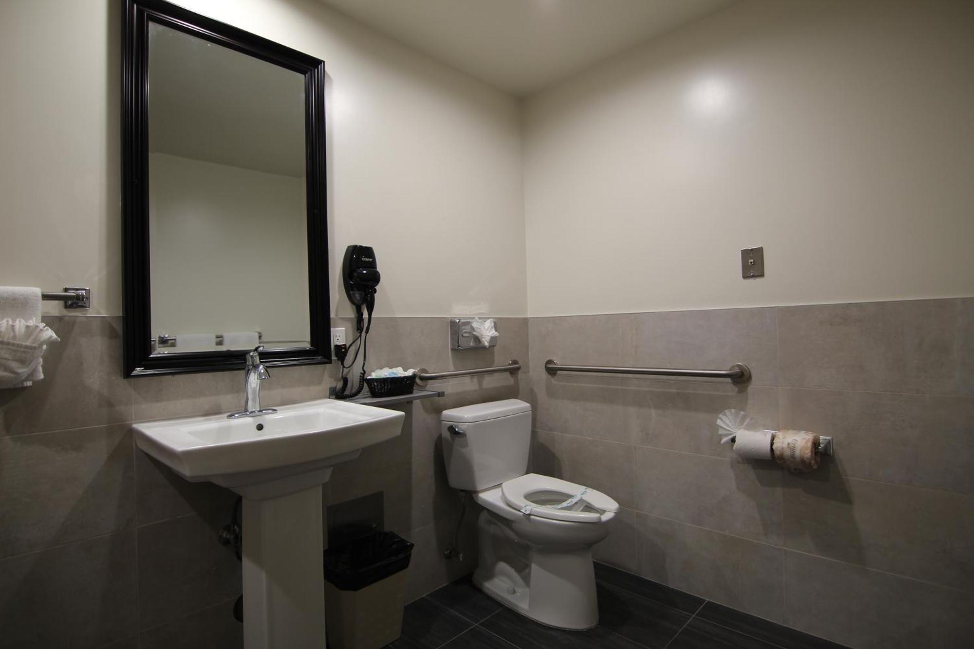Habitación adaptada para personas con movilidad reducida - Cama grande
