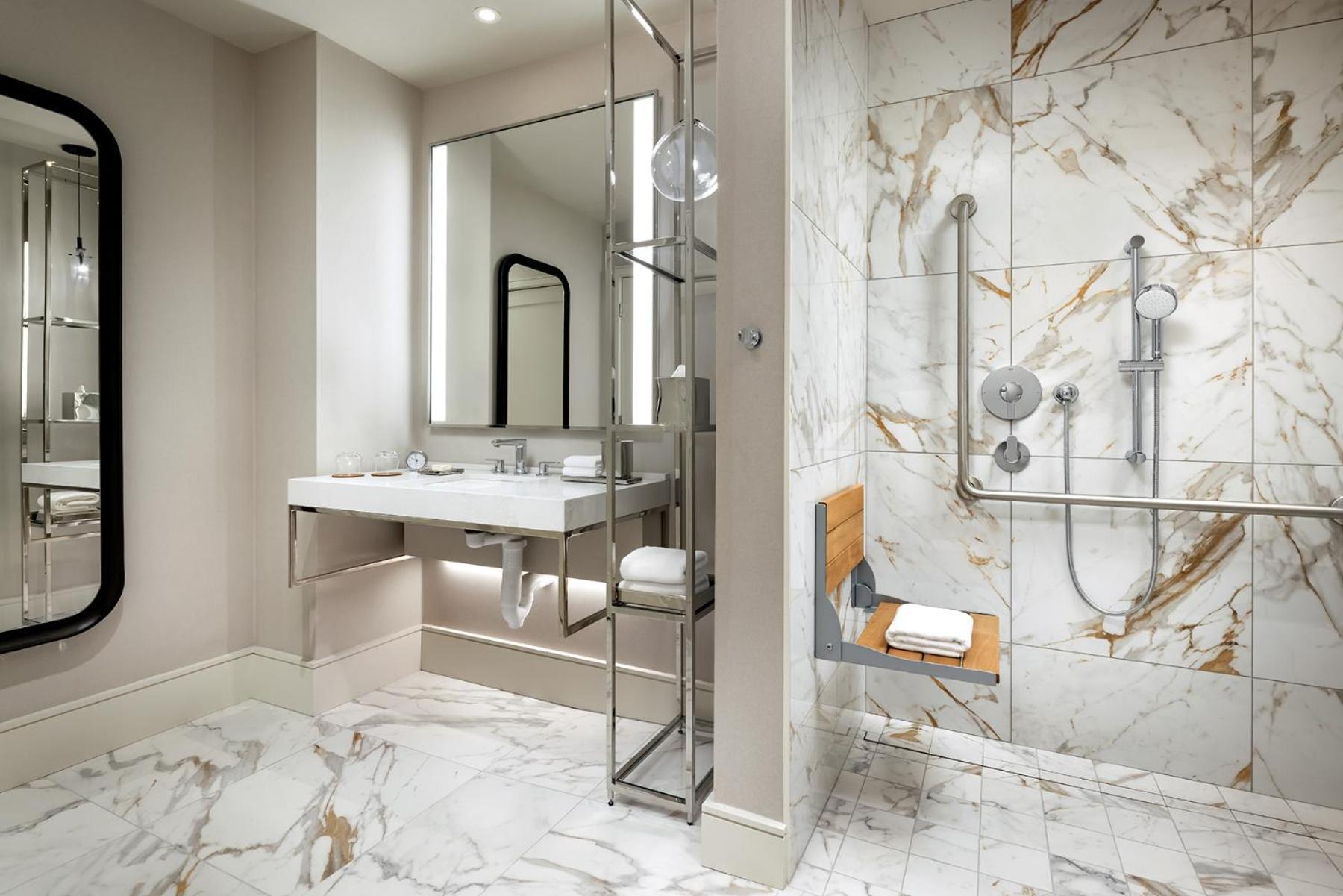 King Room Shower Disability Access
