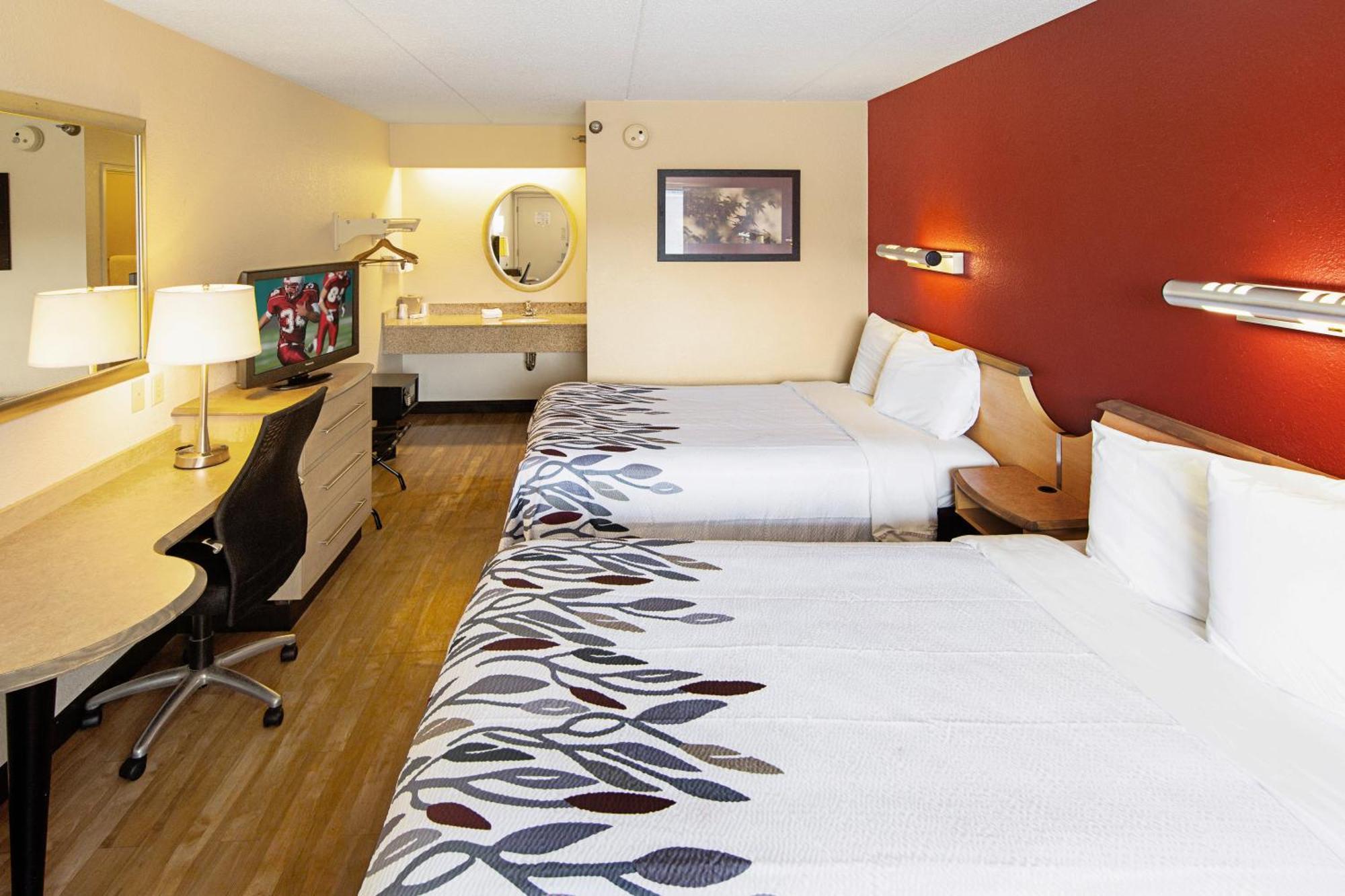 Standard Room Two Double Beds Smoke