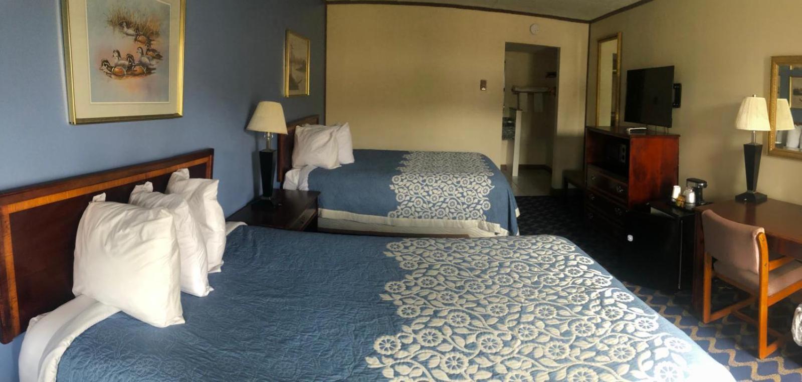 Double Room Two Double Beds Smoking