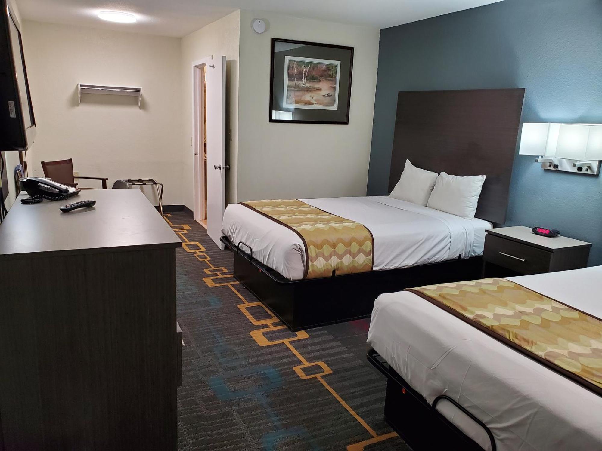 Deluxe Double Room Two Double Beds Non-Smoking