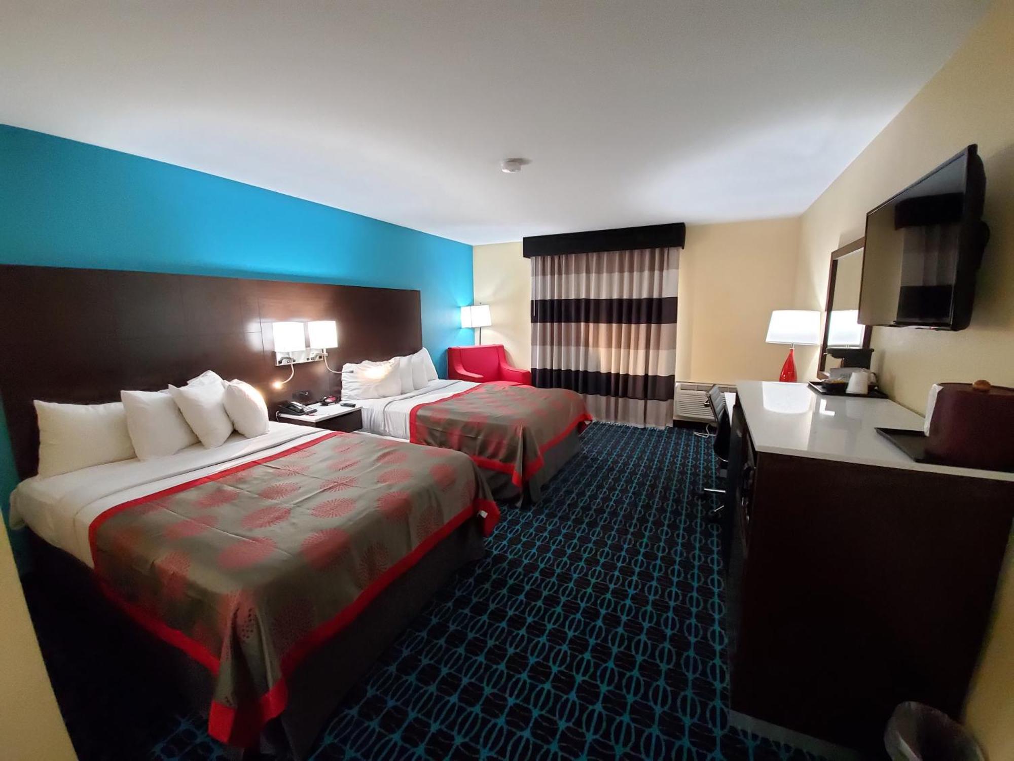 Standard 2 Double Beds Non-Smoking Room
