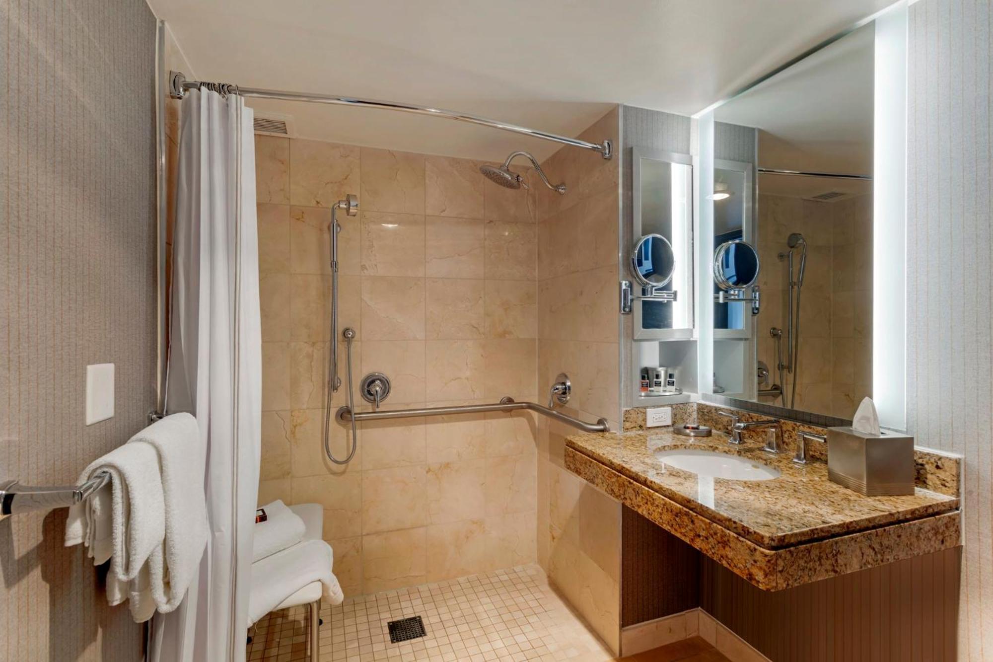 Accessible Deluxe Room Roll Shower 1 Queen Bed,1283710885:JPEG