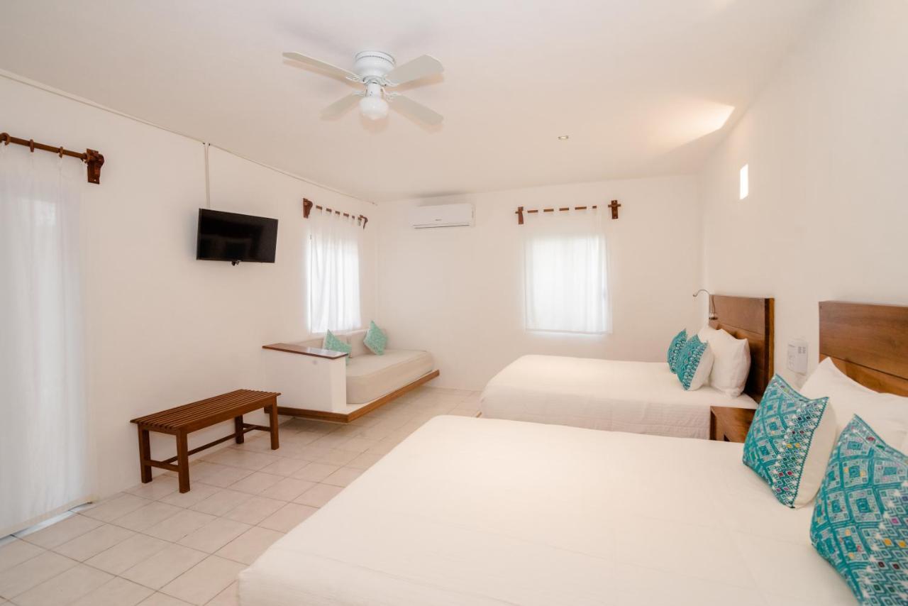 Standard Poolside Two Double Beds