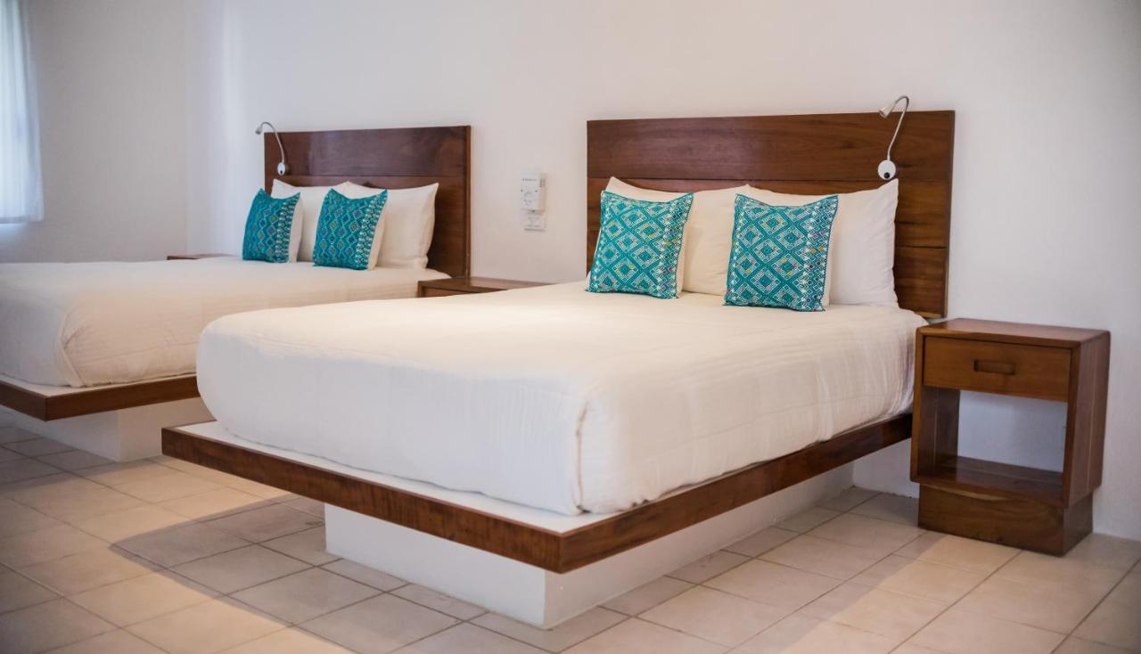 Standard Poolside Two Double Beds