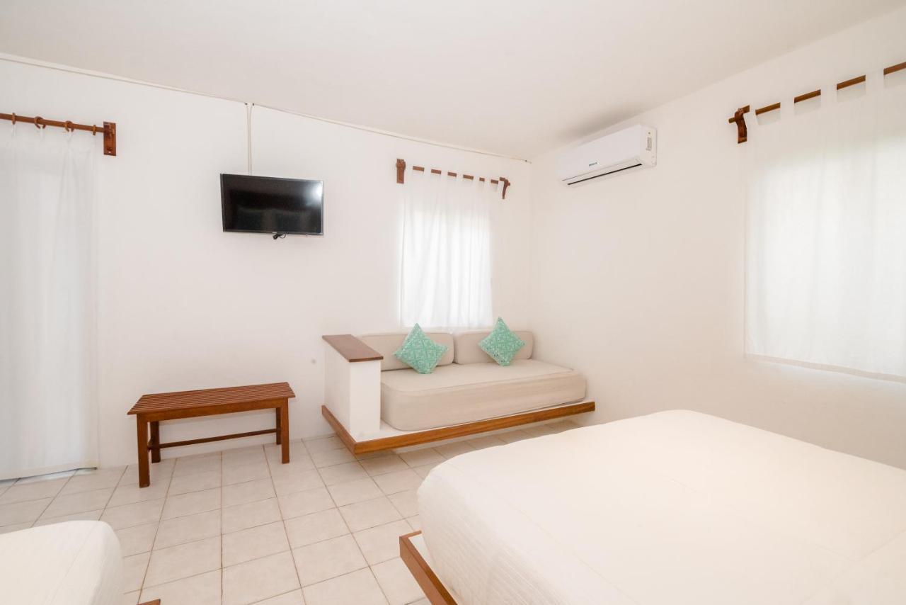 Standard Poolside Two Double Beds