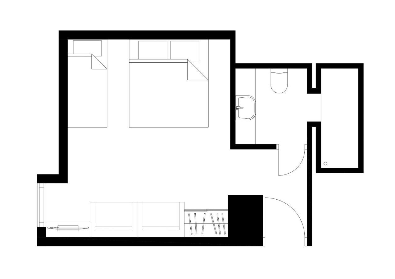 Triple Room One Double Bed One Single Bed