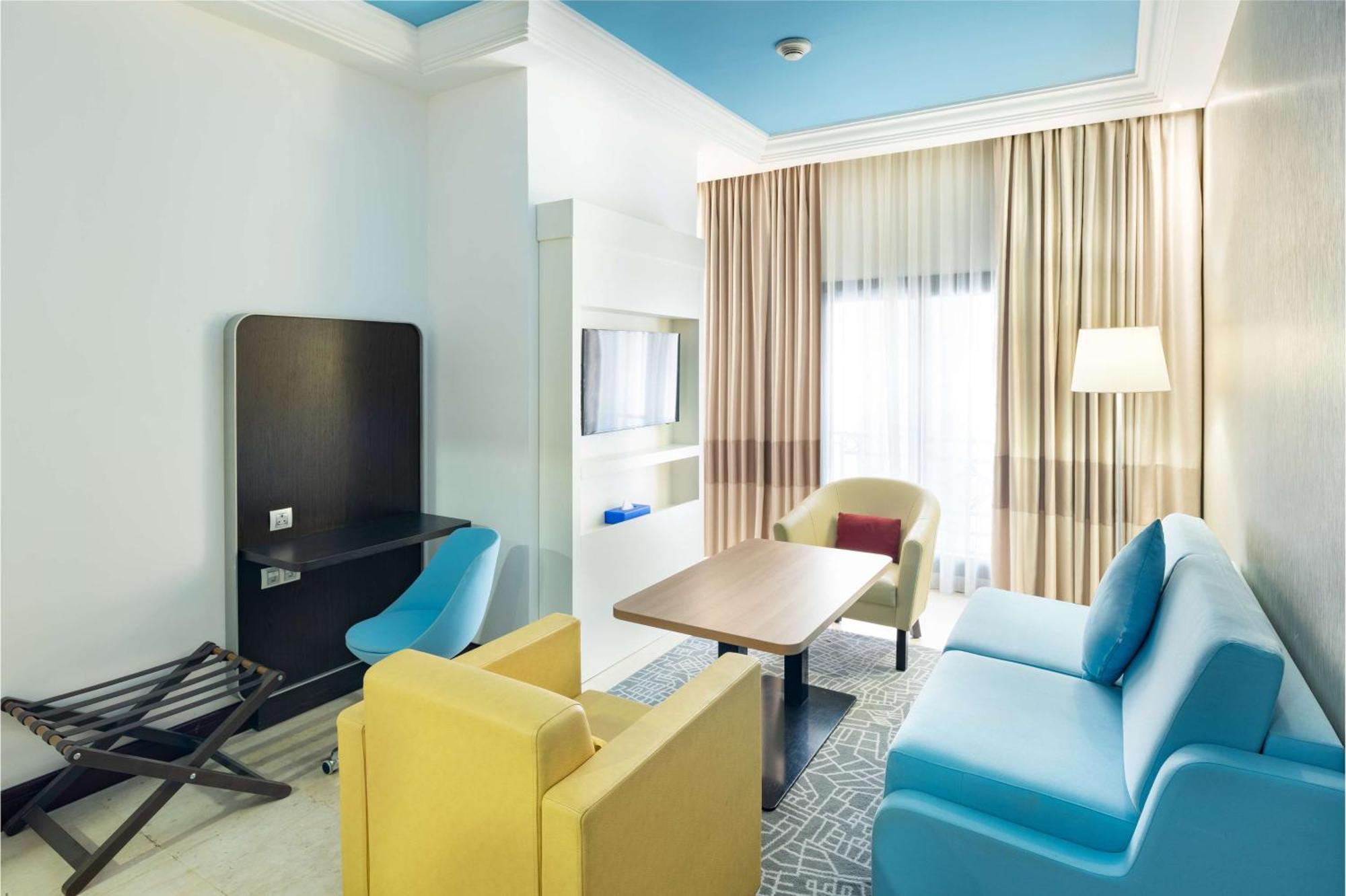 Suite mit 1 Schlafzimmer und Aussicht über die Moschee