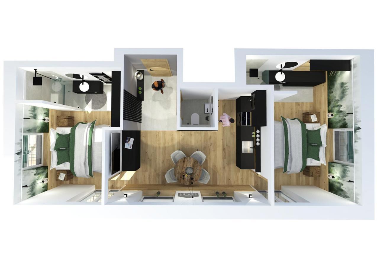 Appartement met 2 slaapkamers