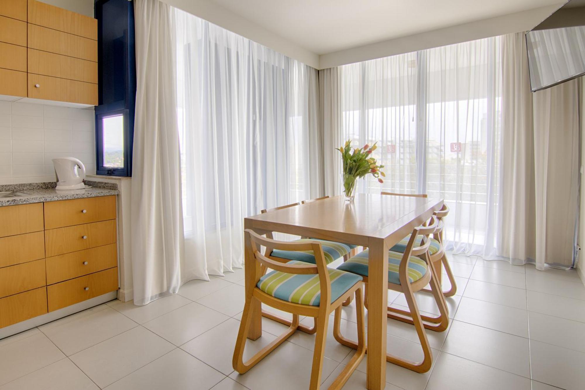 One-Bedroom Apartment Balcony