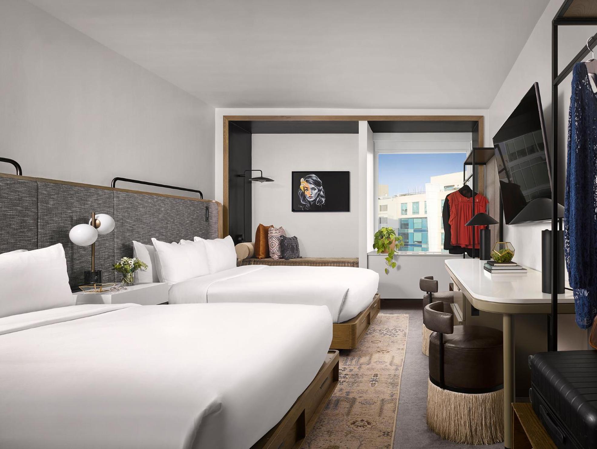 Premium Queen Room Two Queen Beds Courtyard View