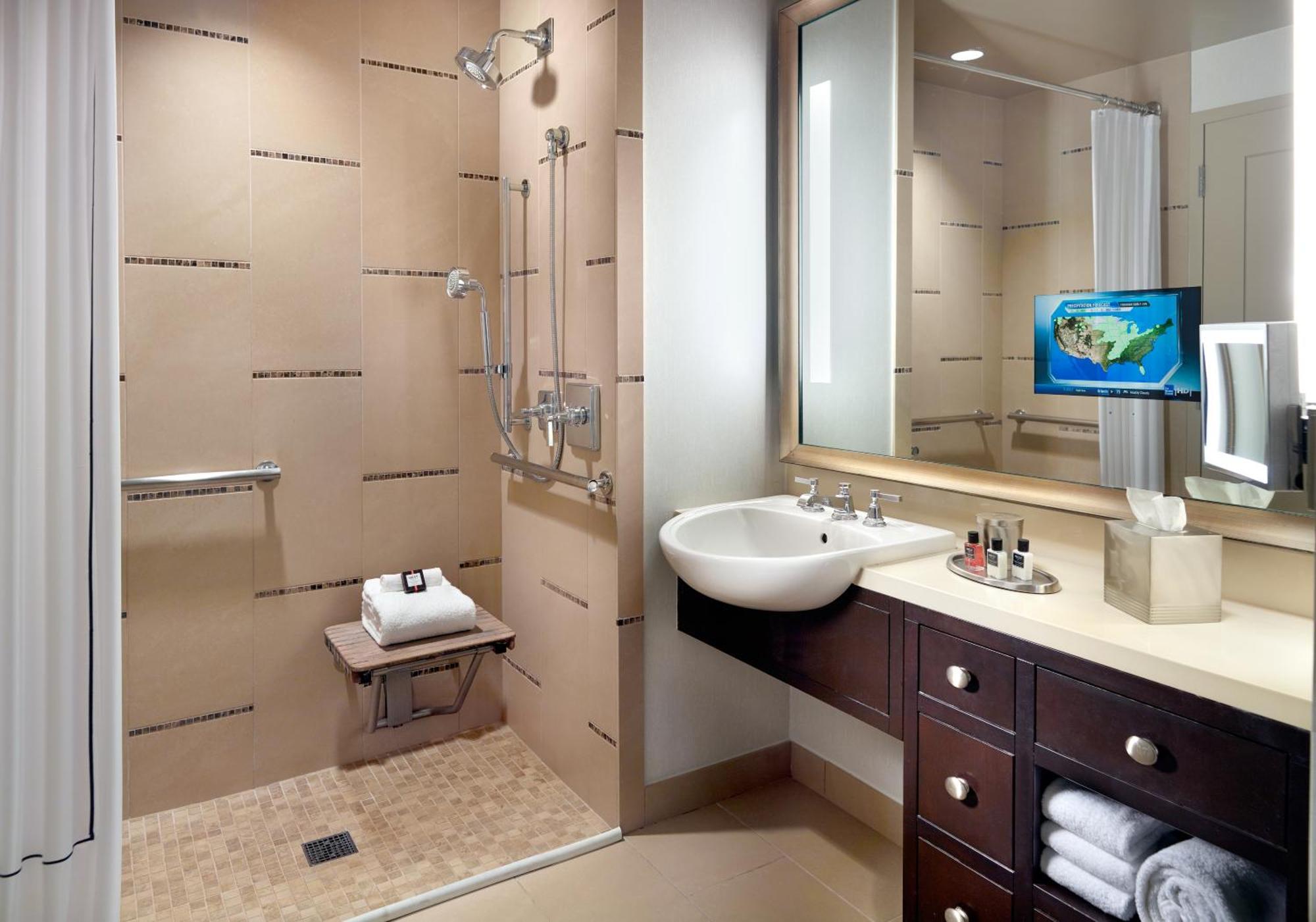Premier Executive King Suite Roll Shower Disability Access
