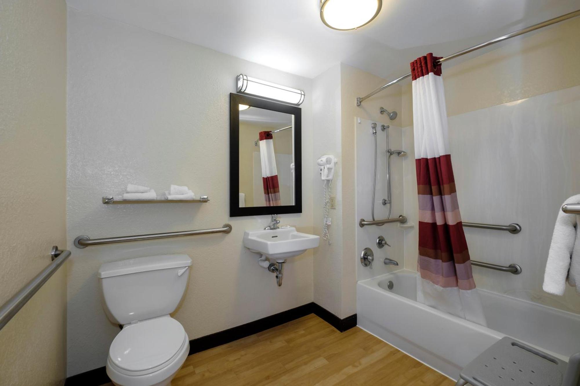 Standard Room Two Double Beds Disability Access Smoke