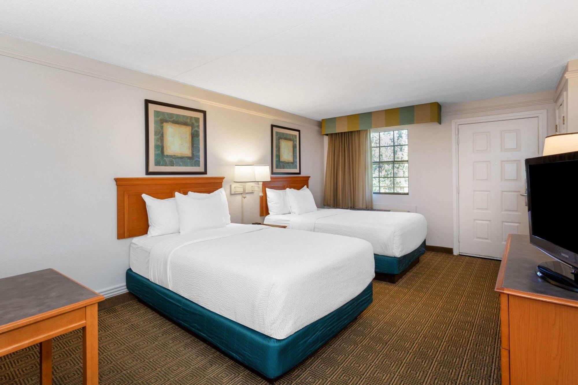 Double Room with Two Double Beds and Roll-In Shower - Mobility/Hearing Access - Non-Smoking