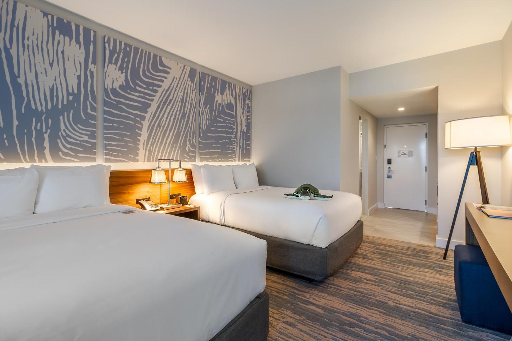 Ocean View Two Double Beds Room
