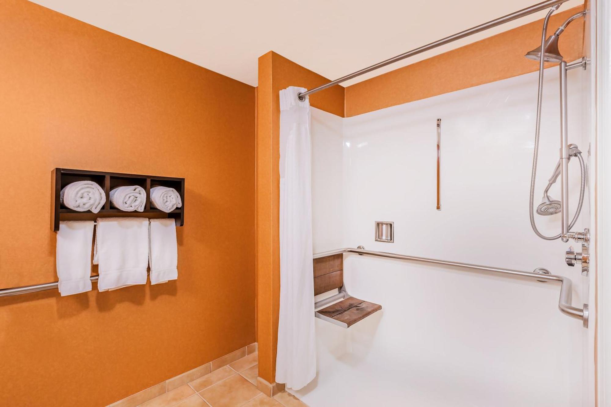 Standard King Room with Mobility Accessible Roll-In Shower