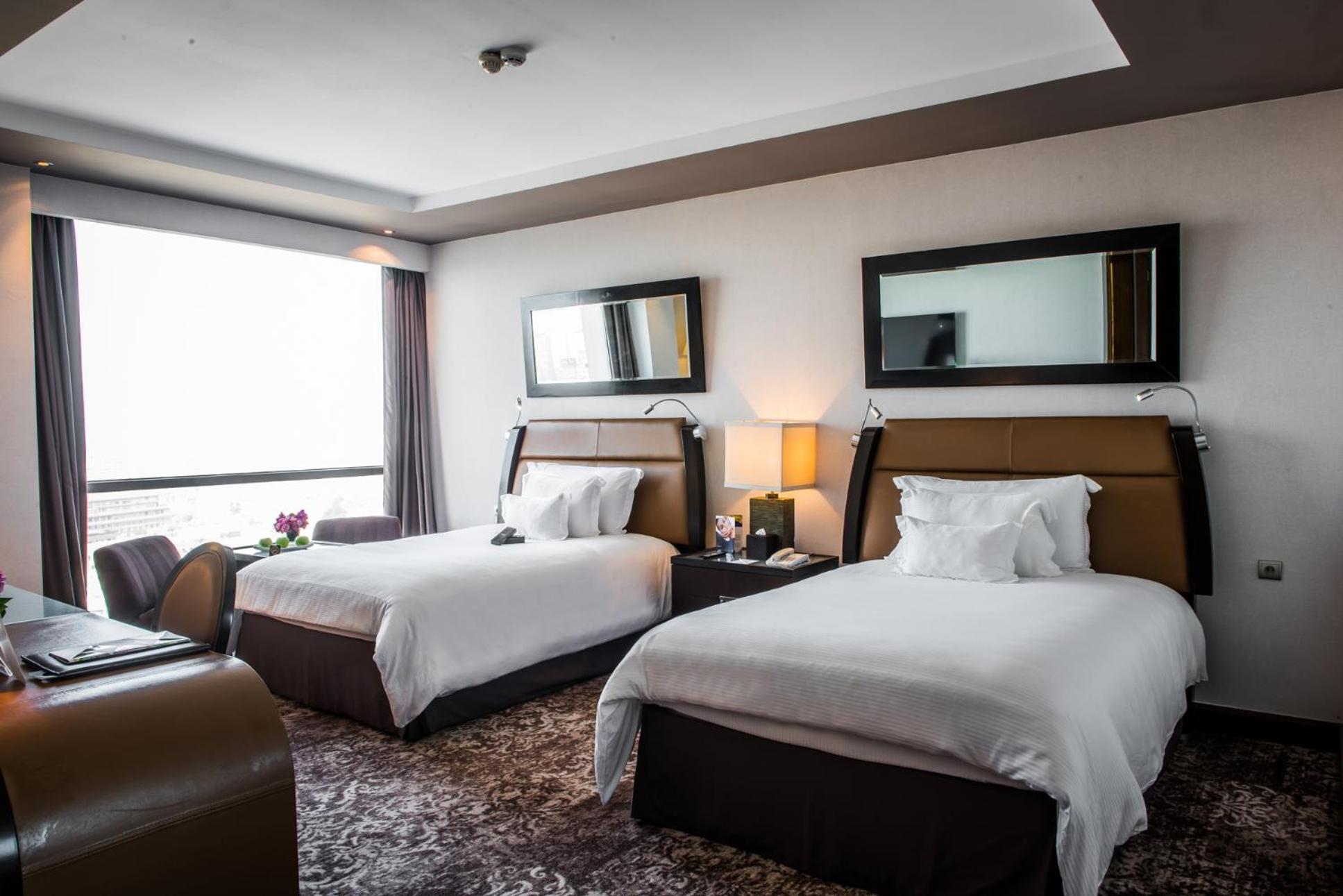 Privilege Room 2 Queen Size Beds City View