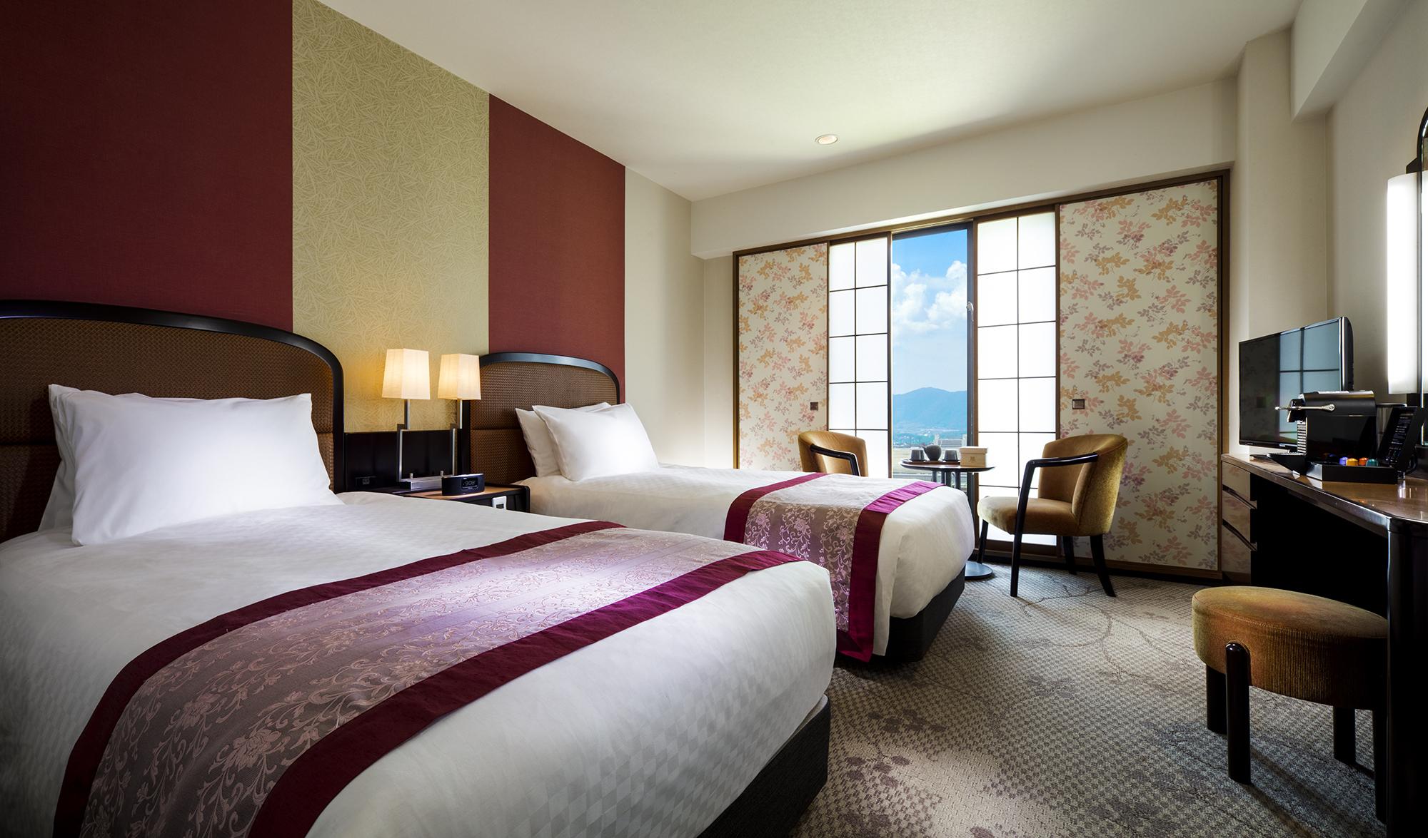 Standard Twin Room Kyoto Style Floor Non-Smoking 8th Floor