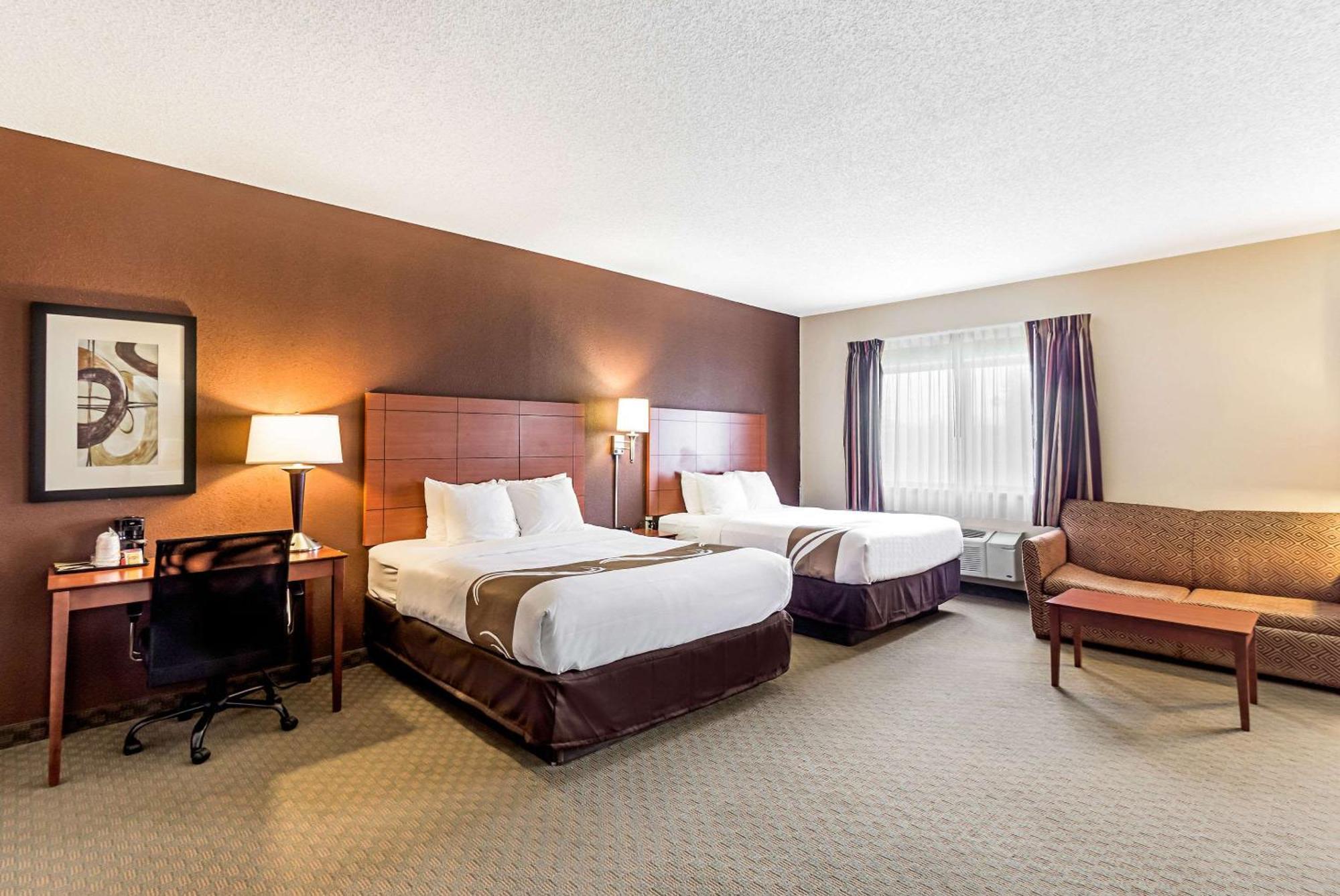 Suite Two Queen Beds Accessible or Non-Smoking or No Pets or Sofa bed