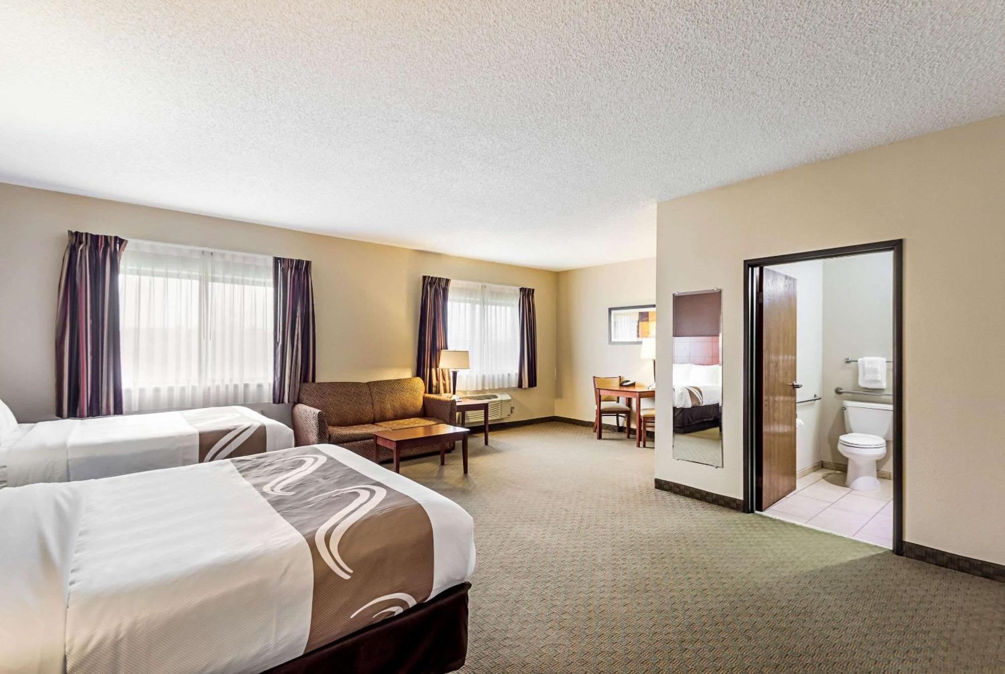 Suite Two Queen Beds Accessible or Non-Smoking or No Pets or Sofa bed