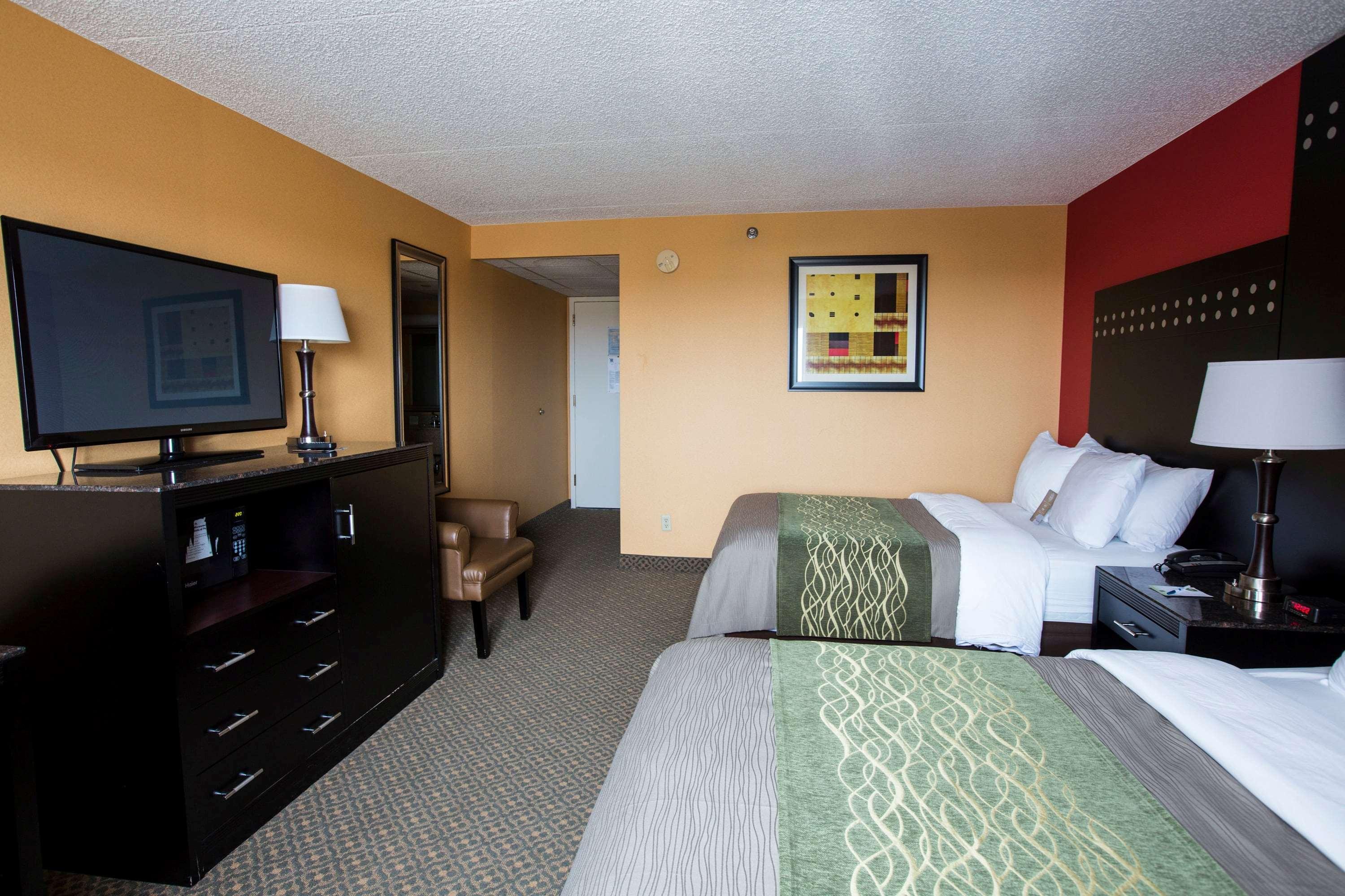 Double Room Two Double Beds Bay View Non-Smoking