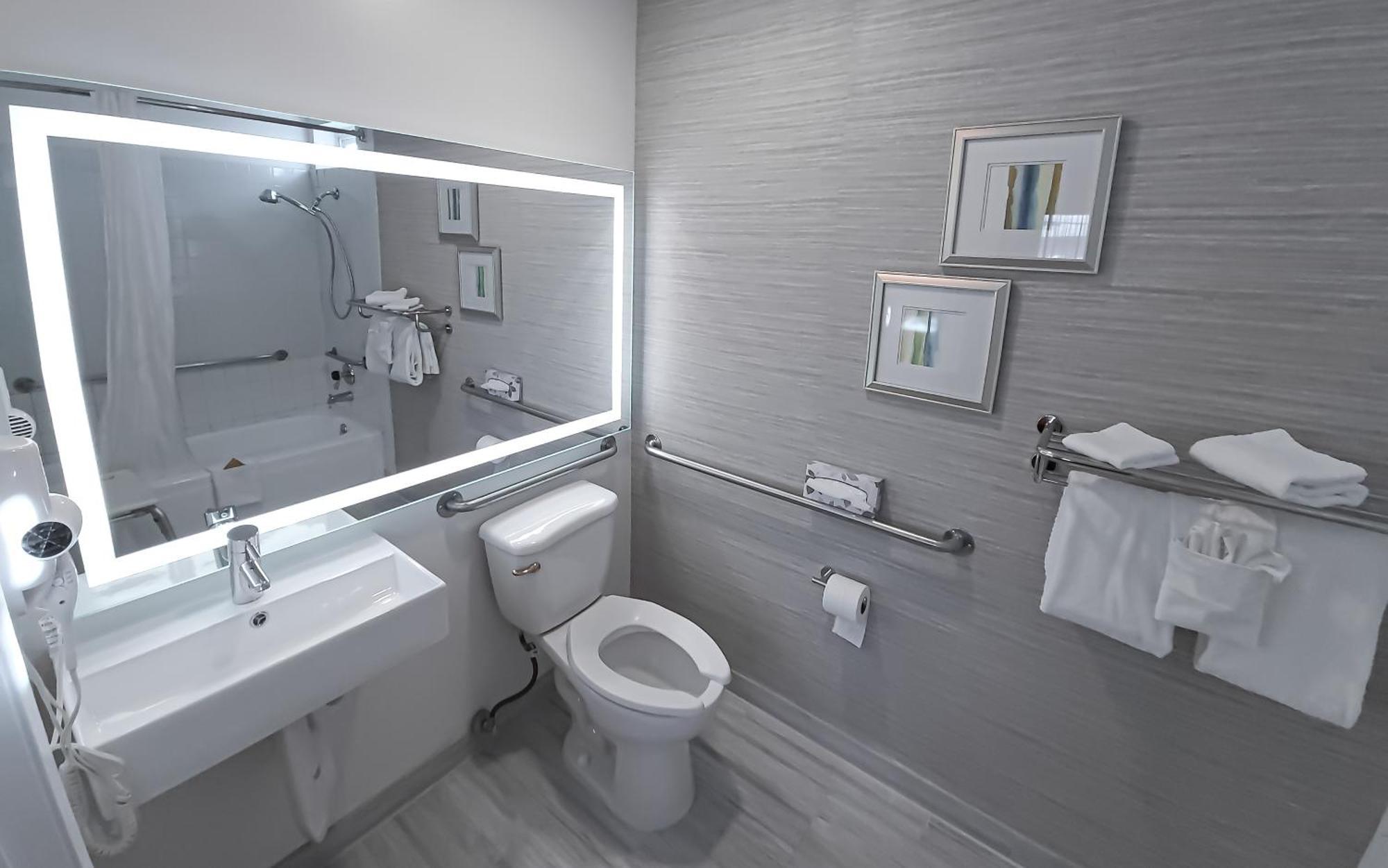 Accessible Room 1 Queen Bed Tub Non Smoking