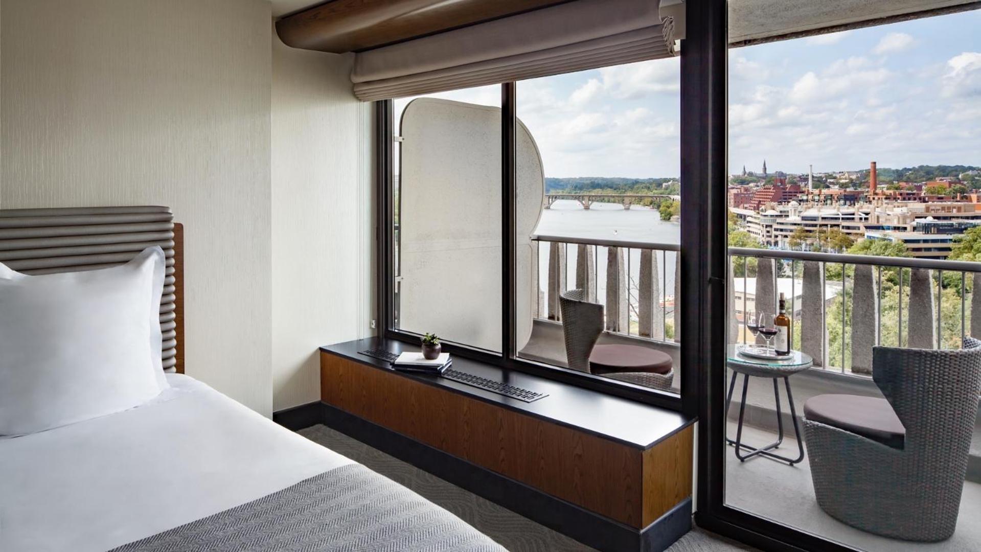 Hébergement Double Premier avec Balcon - Vue sur Rivière