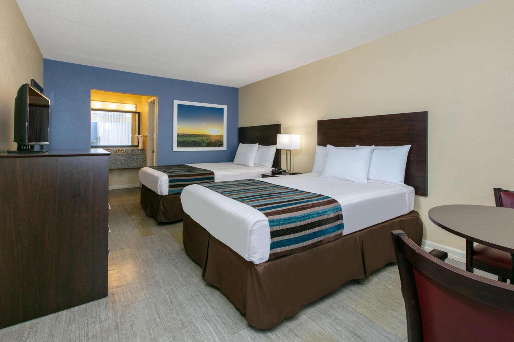 Double Room Two Double Beds Second Floor or Non-Smoking