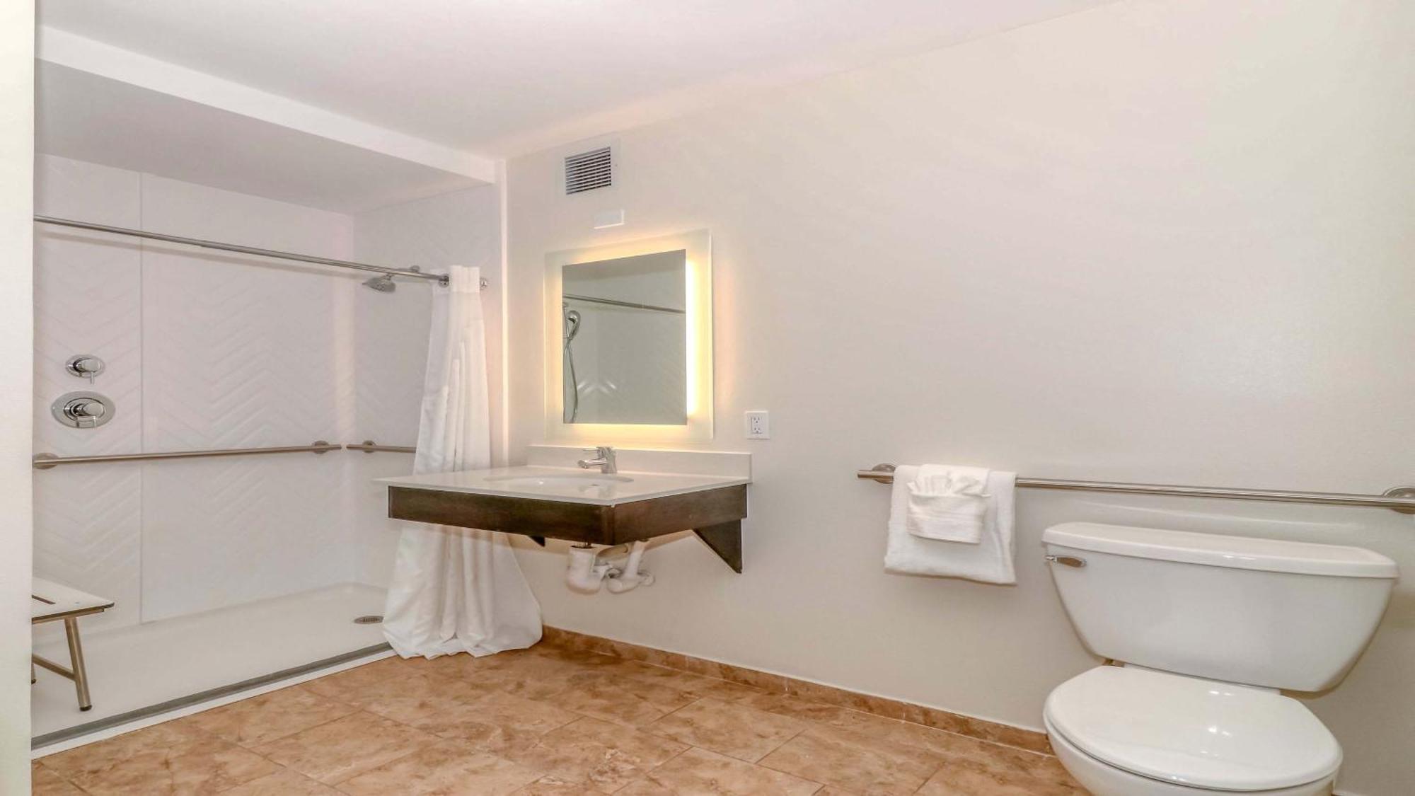 King Room Roll Shower Disability Access