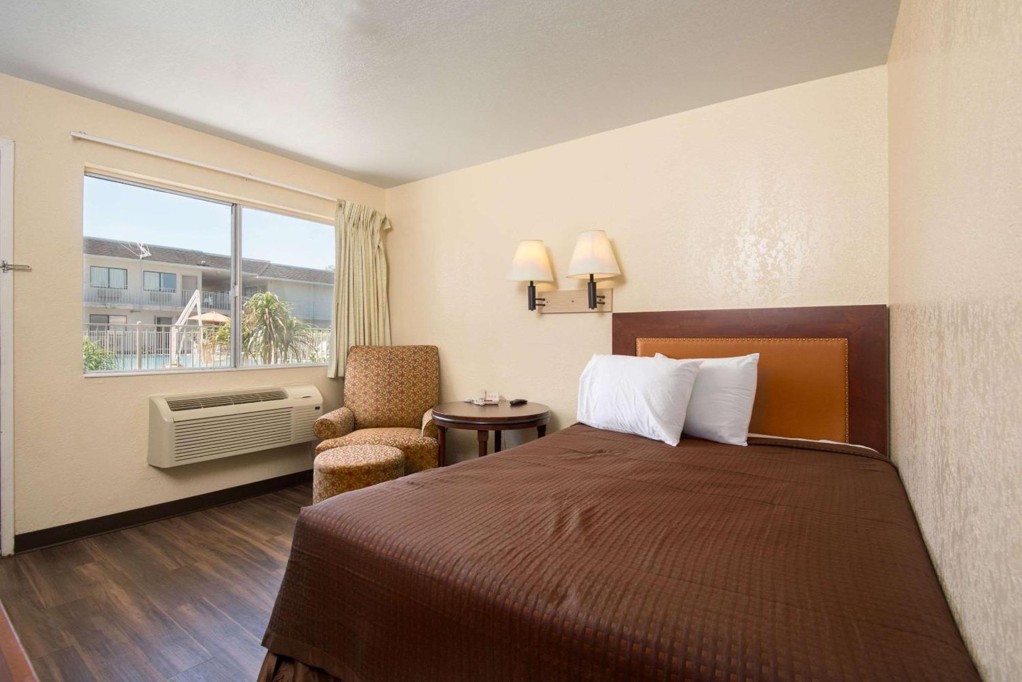One Queen Bed Room Accessible or Non-Smoking