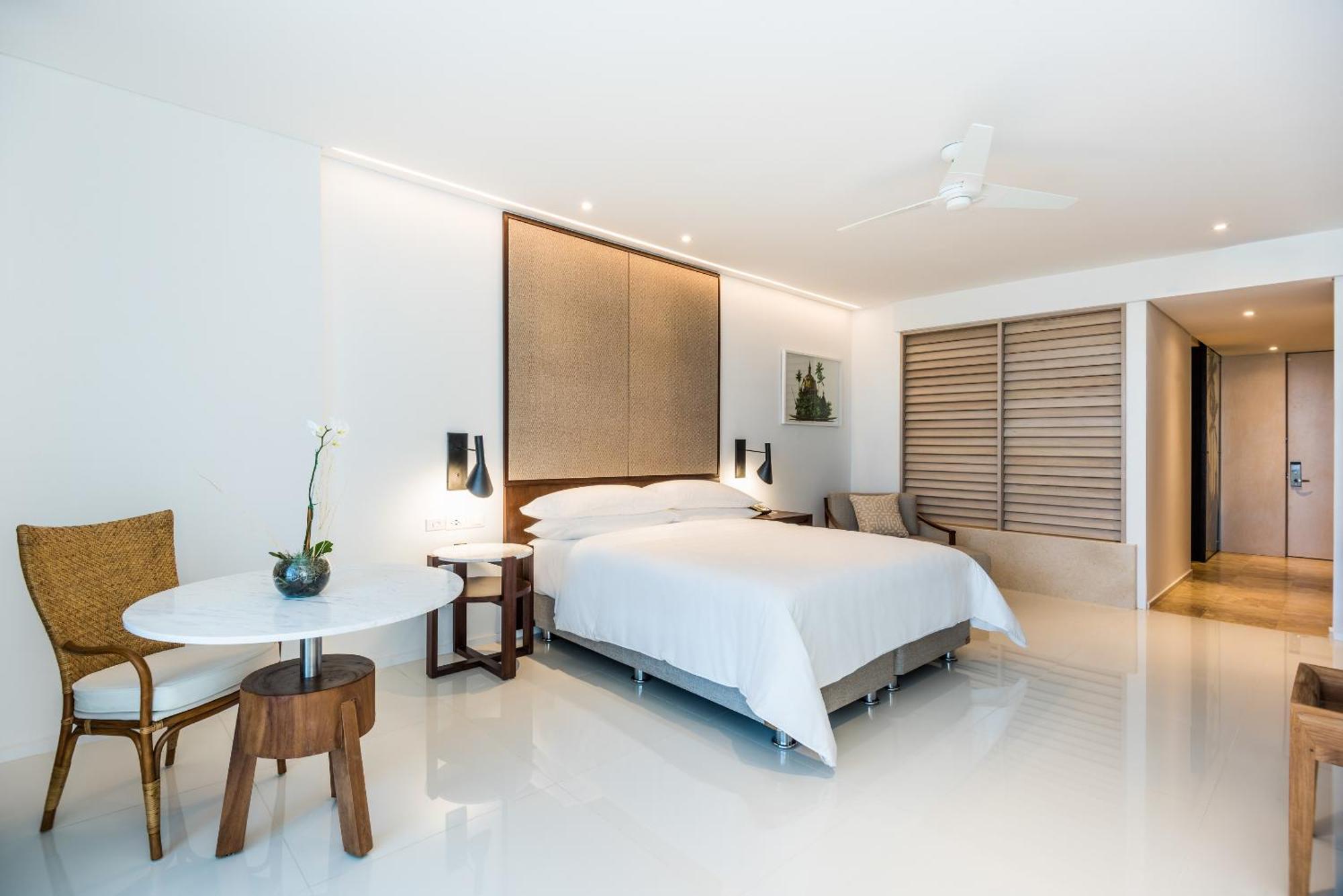 Suite Junior con vistas tropicales y cama extragrande