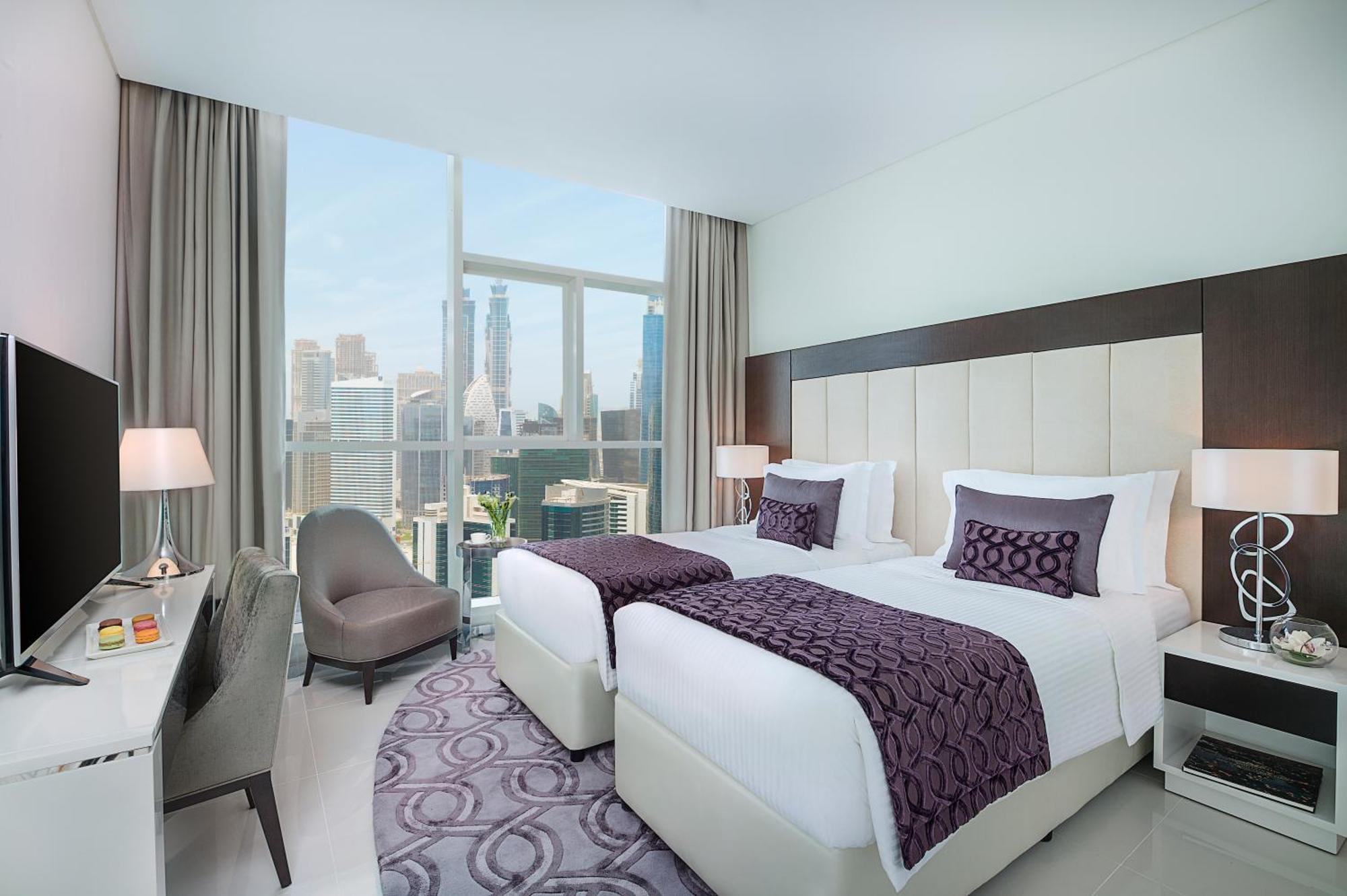 Two Bedroom Suite Private Balcony Burj Khalifa View