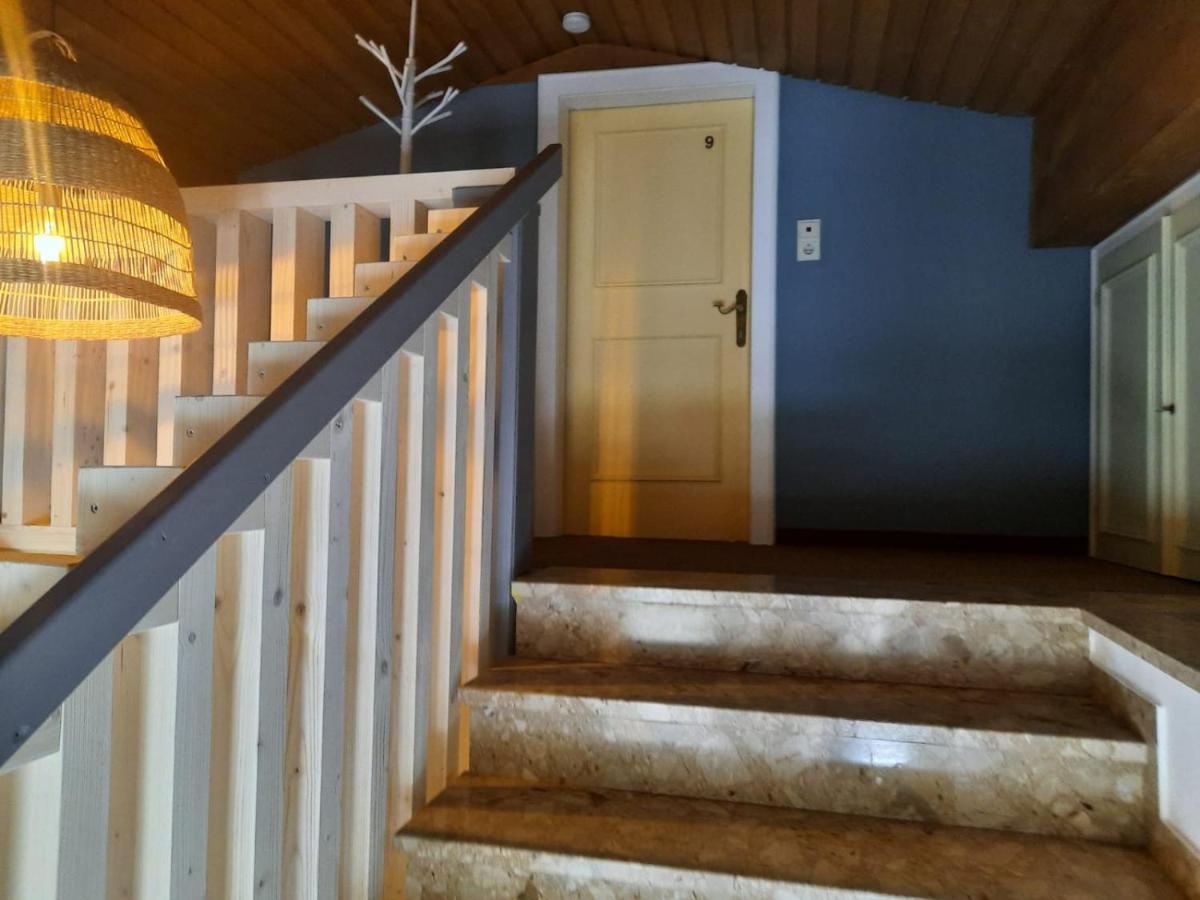Cozy attic room lower room height