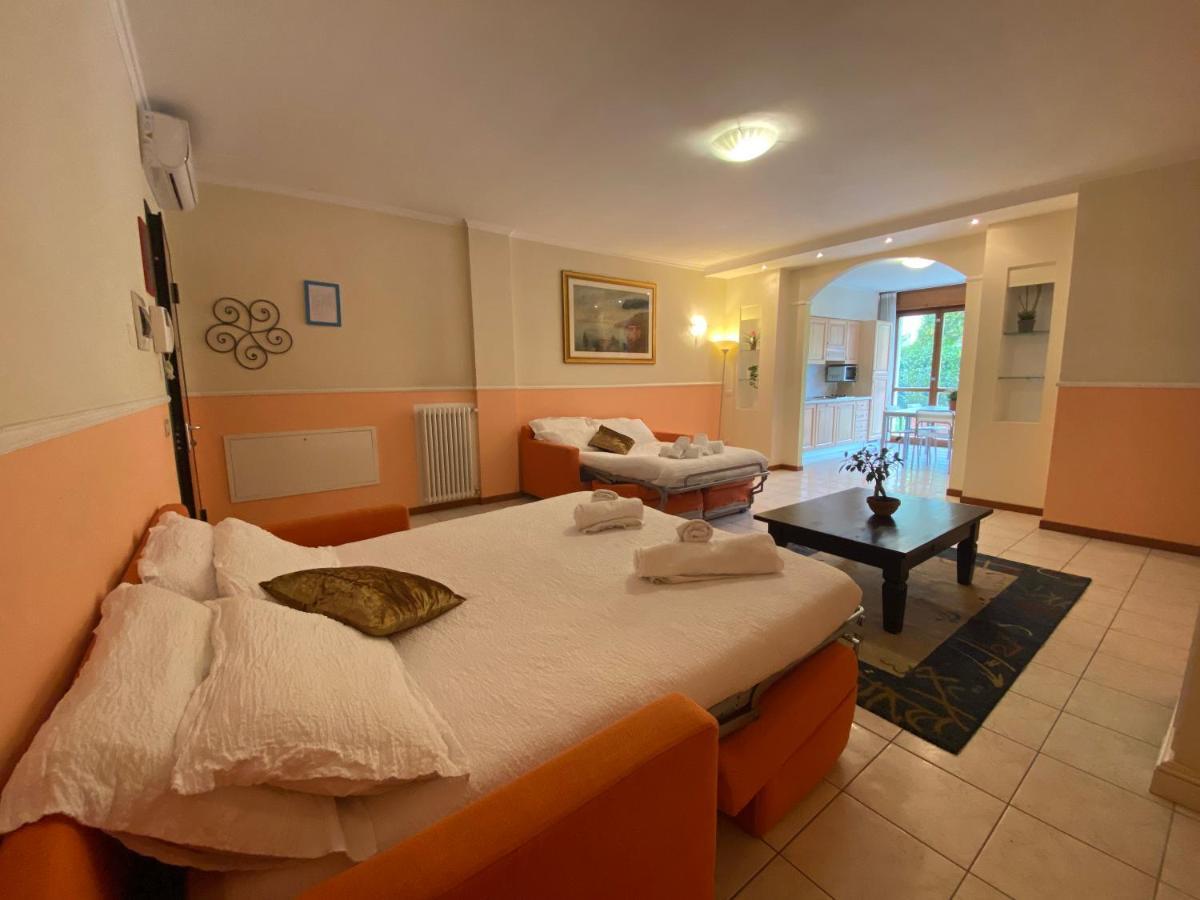 Executive Apartment mit 2 Schlafzimmern und Gartenblick