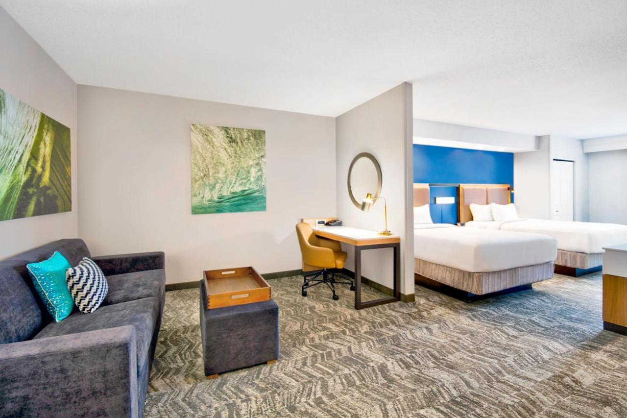 Queen Suite Two Queen Beds Bathtub Sofa Bed Mobility Access or Hearing Accessible