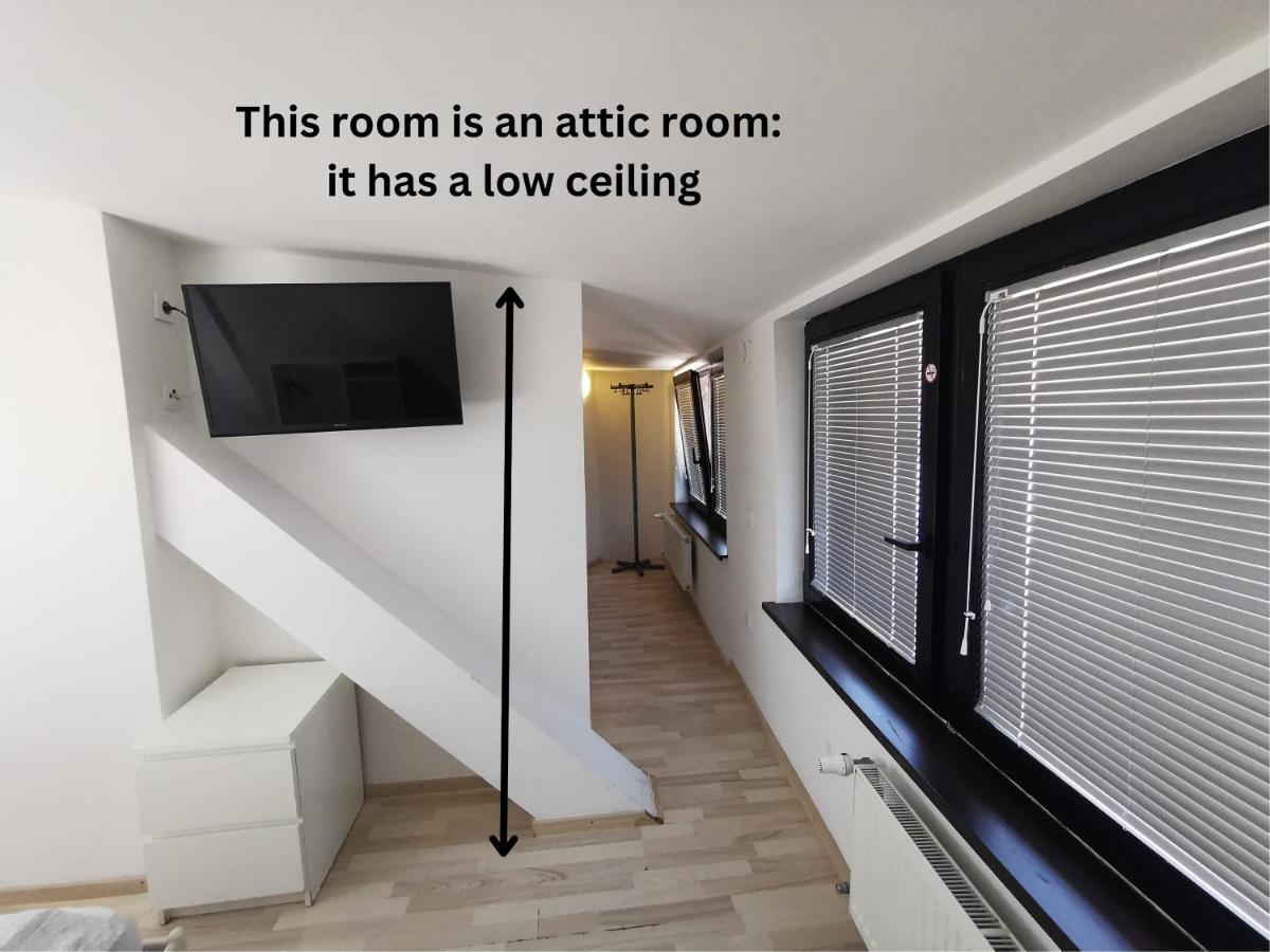 Double Room Private External Bathroom Attic