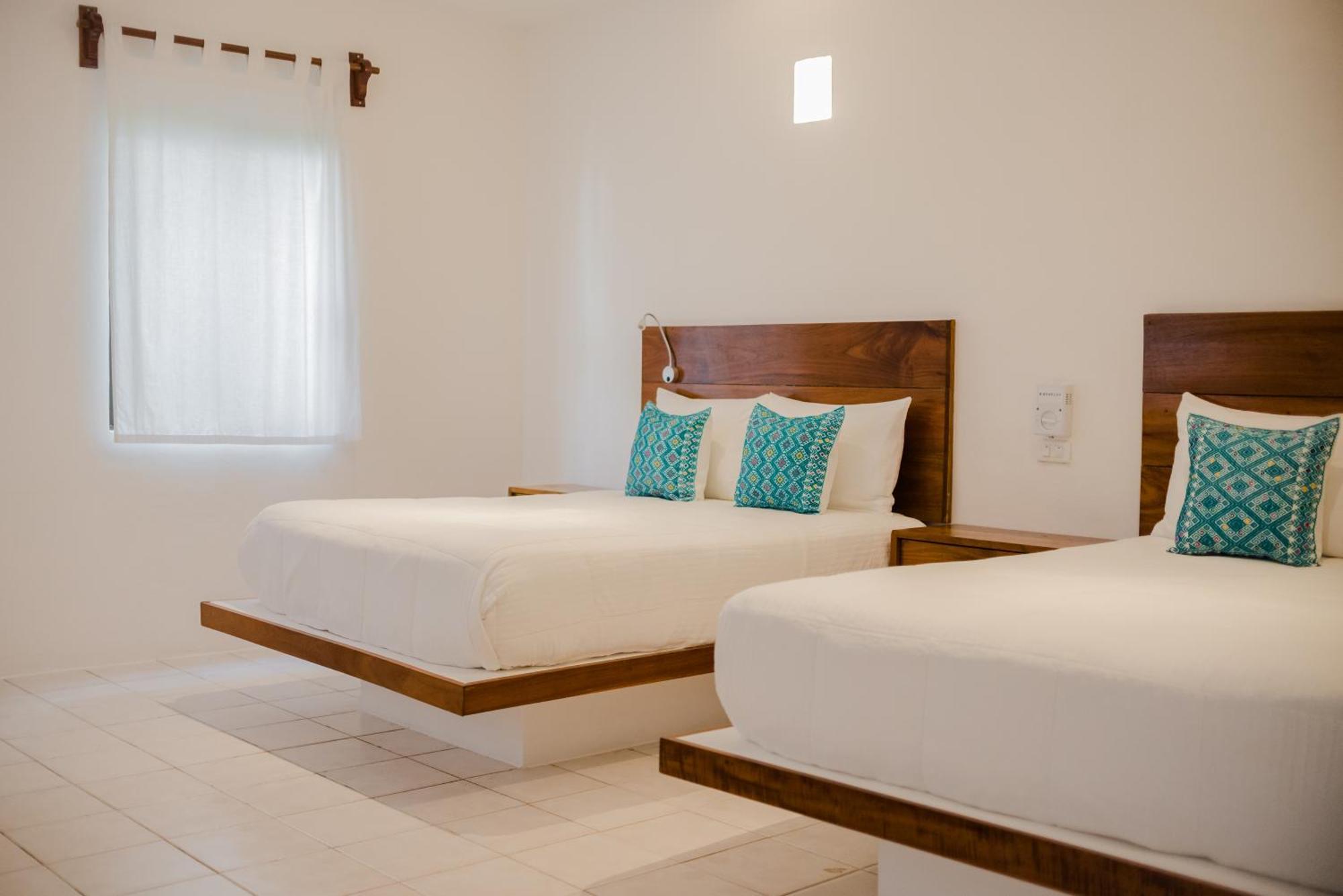 Standard Poolside Two Double Beds