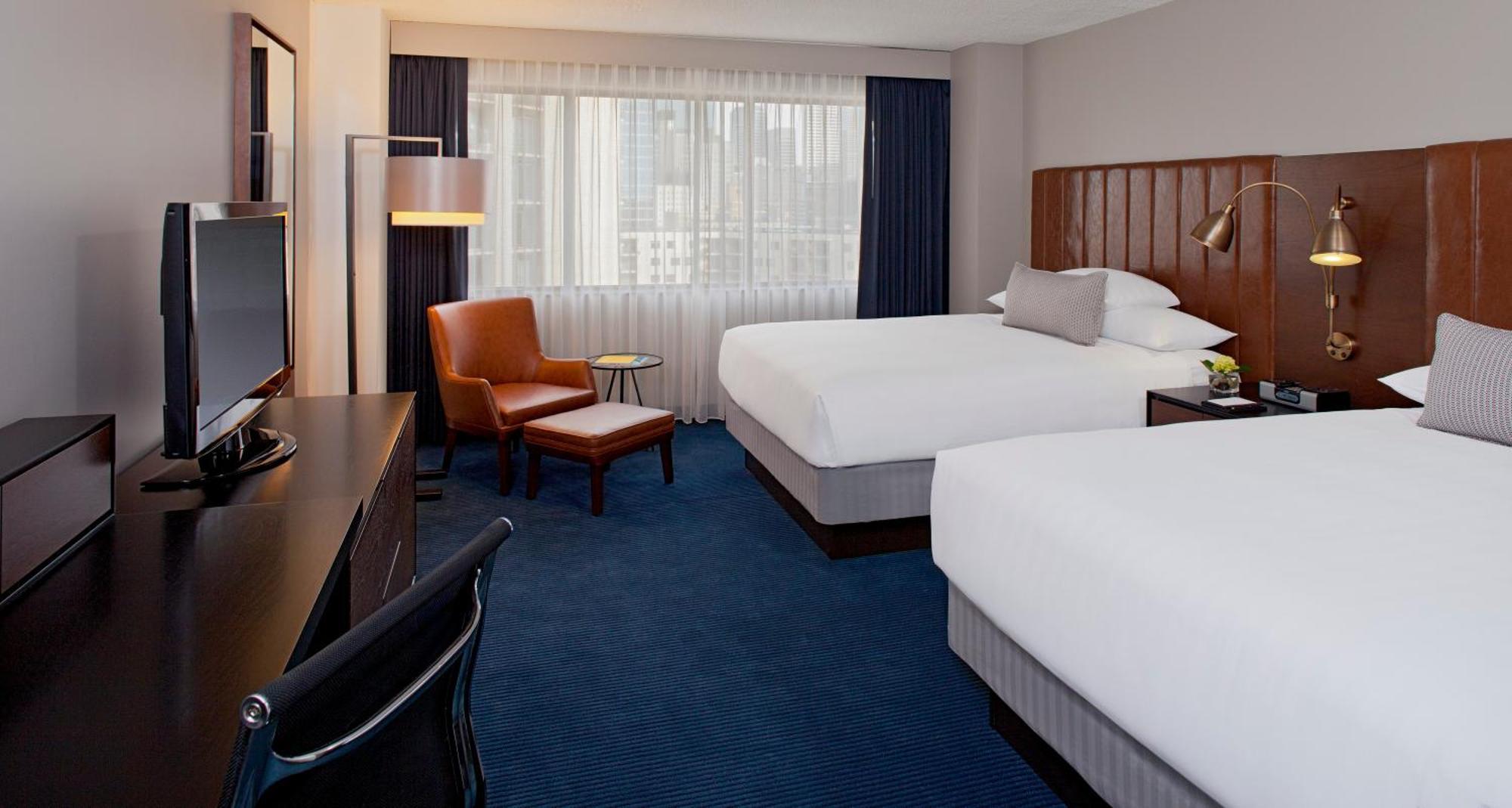 Queen Room Two Queen Beds City View