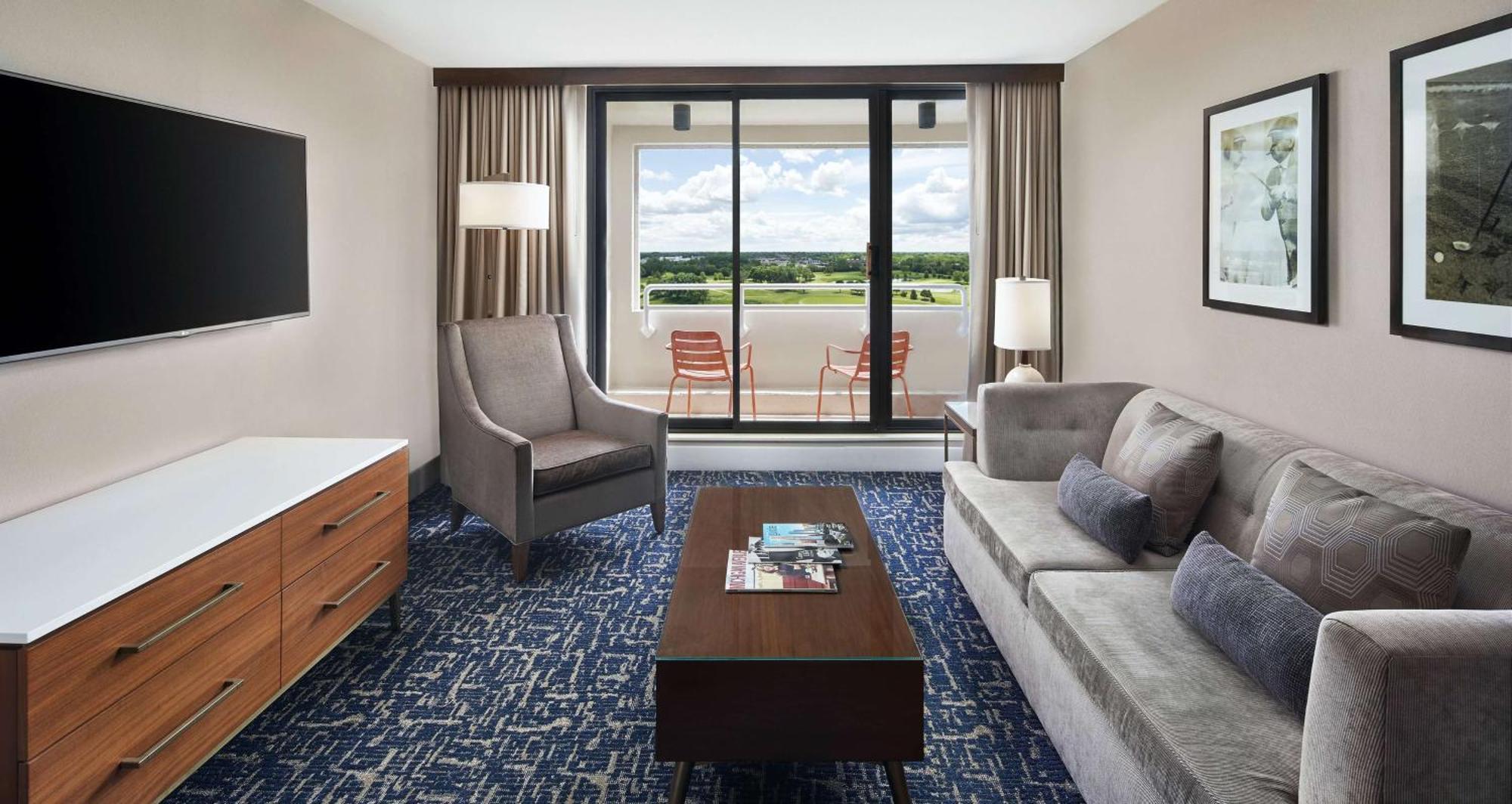 King Suite with Sofa Bed and Balcony