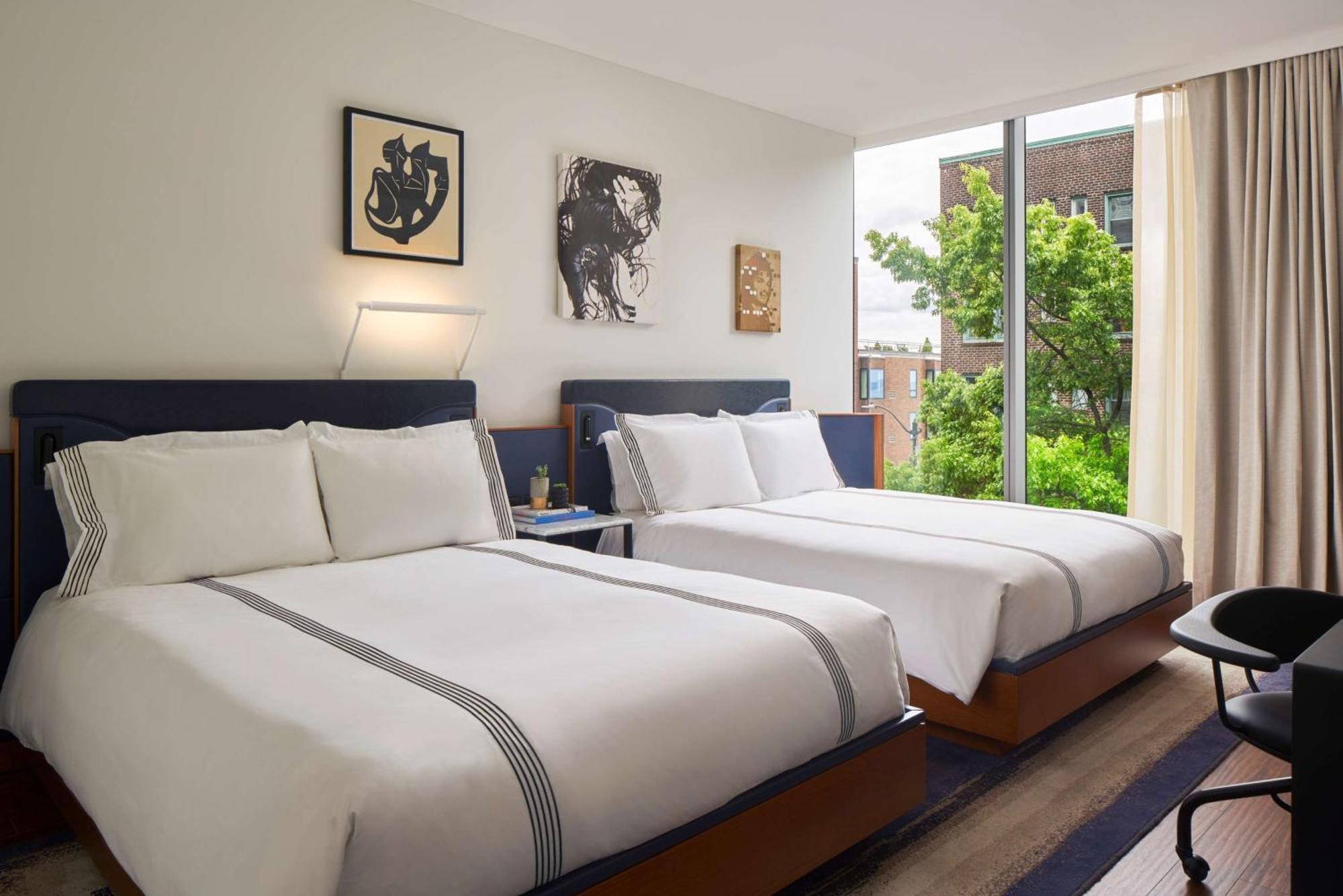 Queen Room Two Queen Beds City View