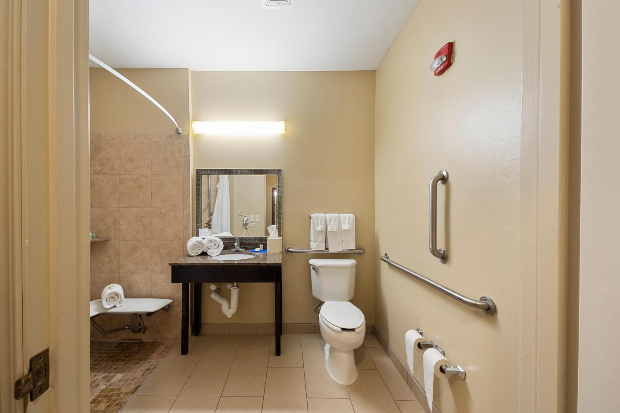King Room Mobility Access or Roll Shower Non-Smoking